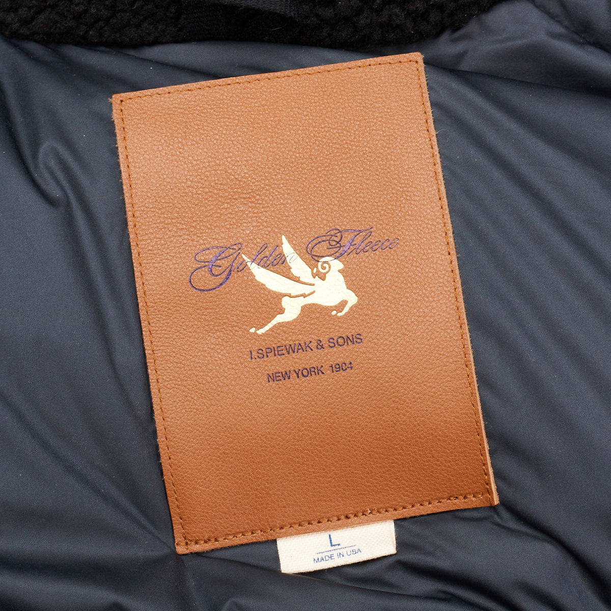 Rare SPIEWAK & SONS Golden Fleece N3-B USA Down Parka NEW US L Slim Fit I. SPIEWAK & SONS