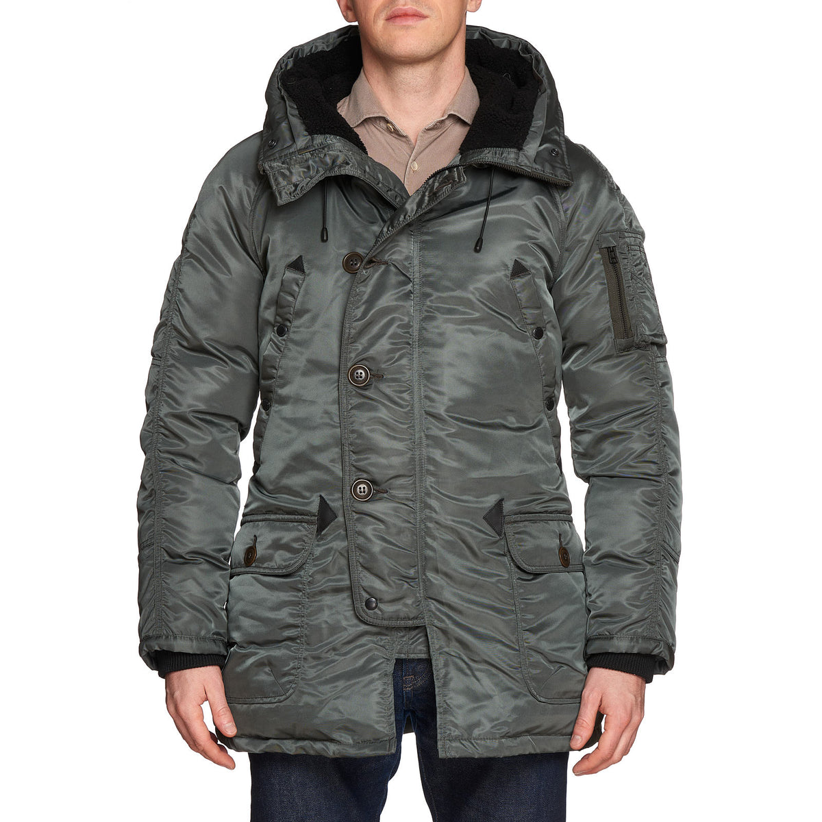 Rare SPIEWAK & SONS Golden Fleece N3-B USA Down Parka NEW US L Slim Fit I. SPIEWAK & SONS