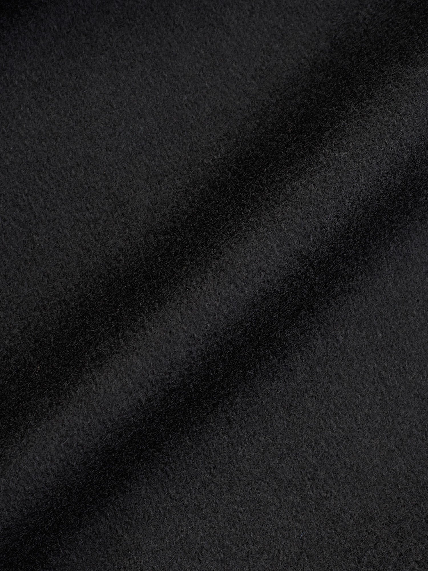 SAINT LAURENT Paris Black Wool Bomber Jacket with Leather Details