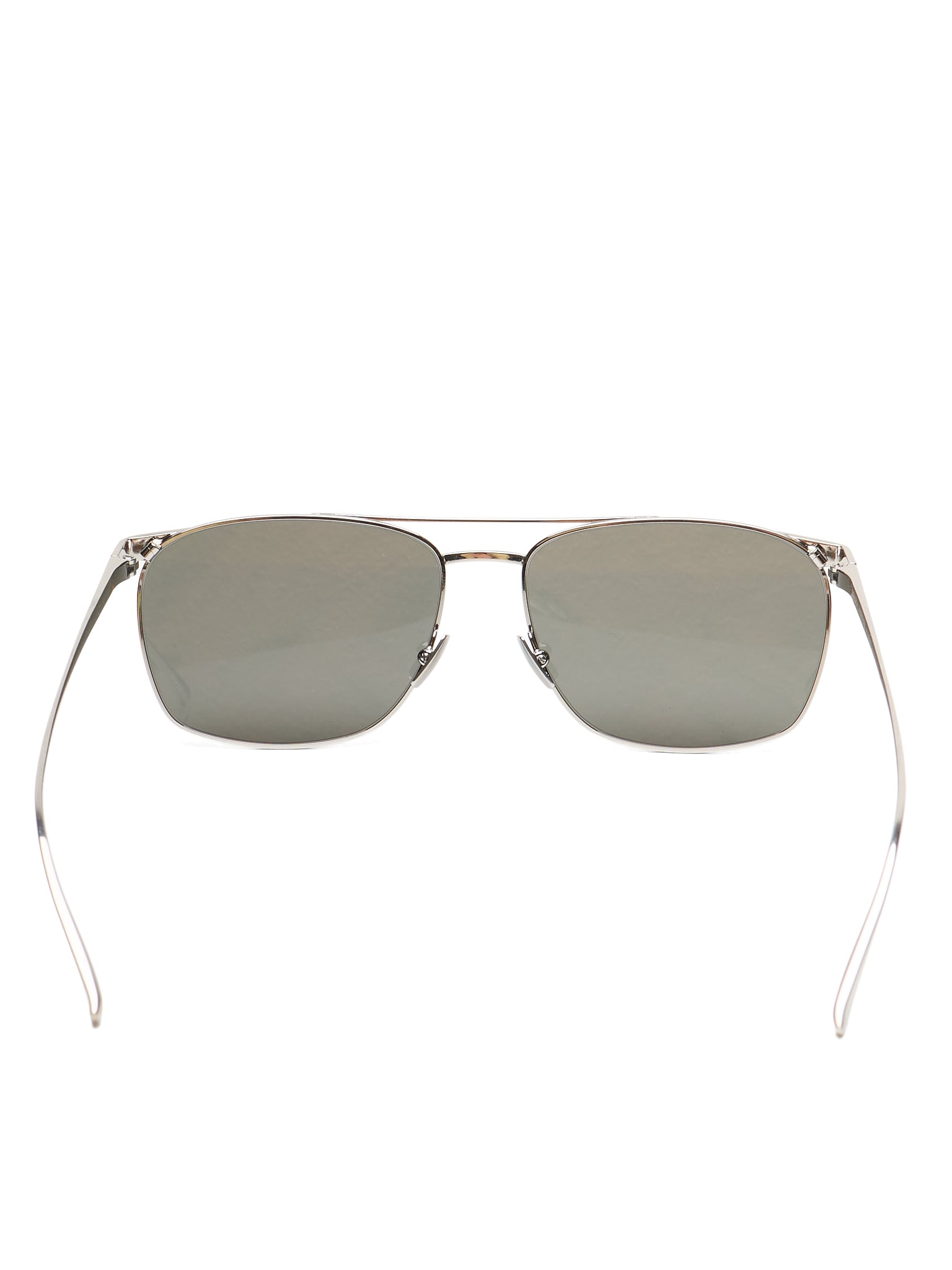 SAINT LAURENT Paris SL 796 Vincent Sunglasses Silver Aviator