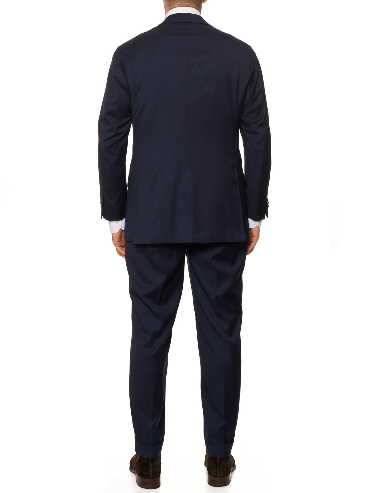 SARTORIA CIARDI Bespoke Handmade Navy Blue Wool Suit NEW