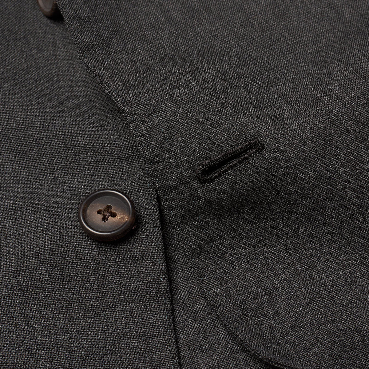 SARTORIA SOLITO Napoli Gray Wool Bespoke Jacket EU 48 US 38