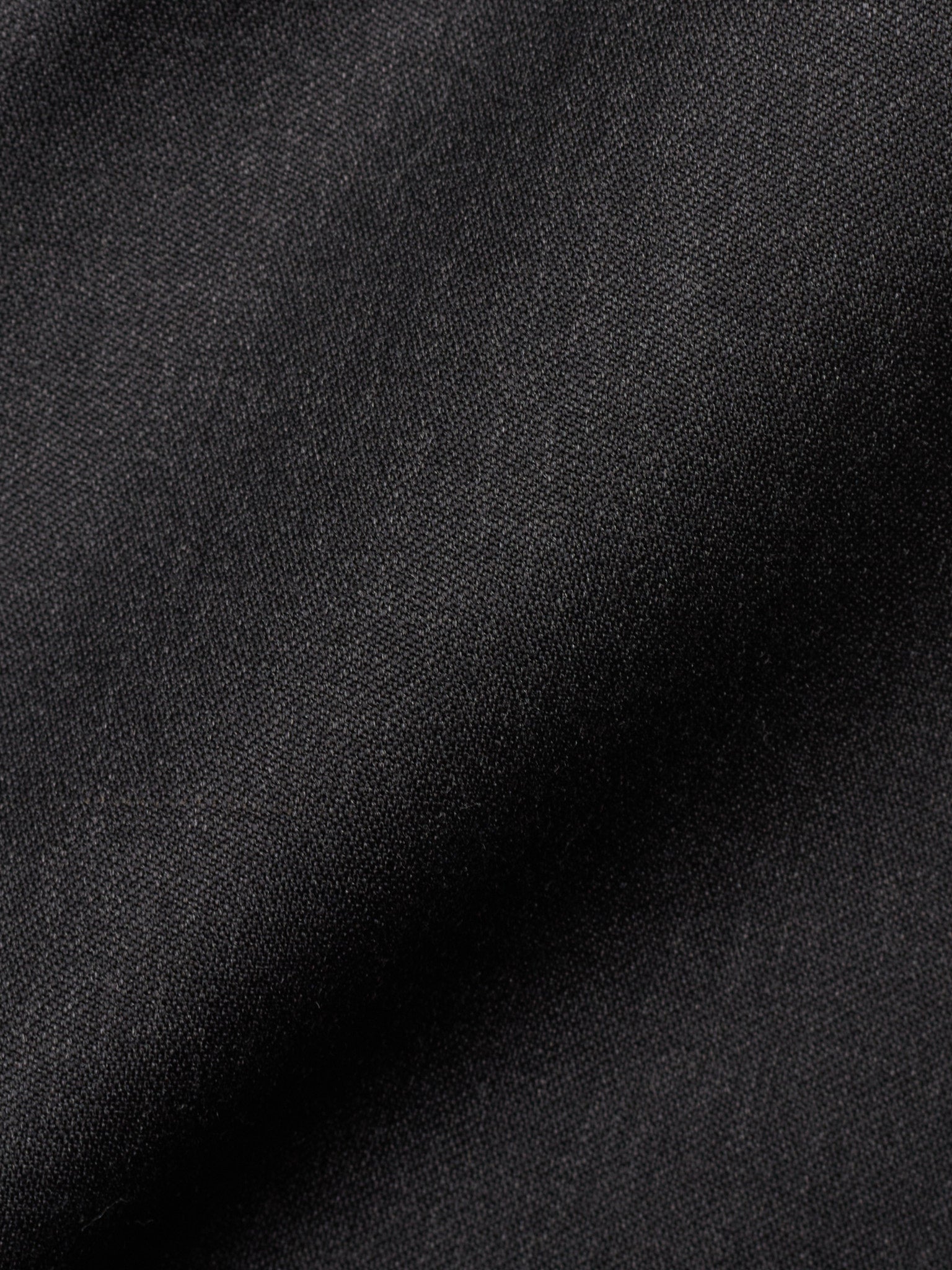 SARTORIA CHIAIA Bespoke Handmade Dark Gray Wool Flat Front Dress Pants