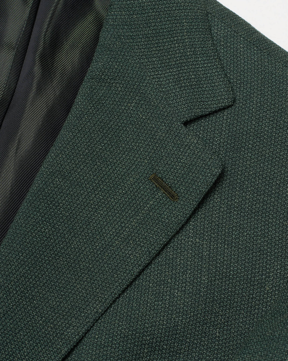 SARTORIA CHIAIA Handmade Green Loro Piana Fabric Jacket EU 48 US 38