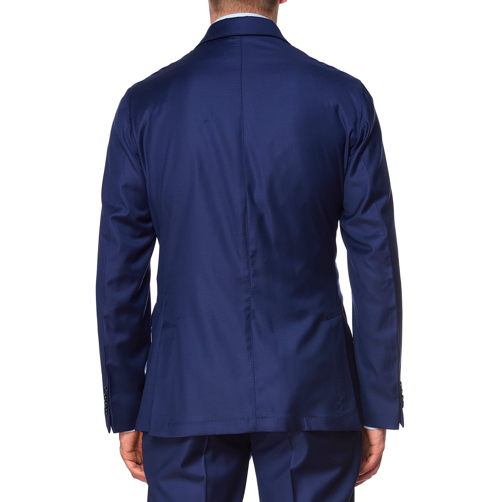 SARTORIA PARTENOPEA Blue 170's Loro Piana Wool-Cashmere Wish DB Suit Current