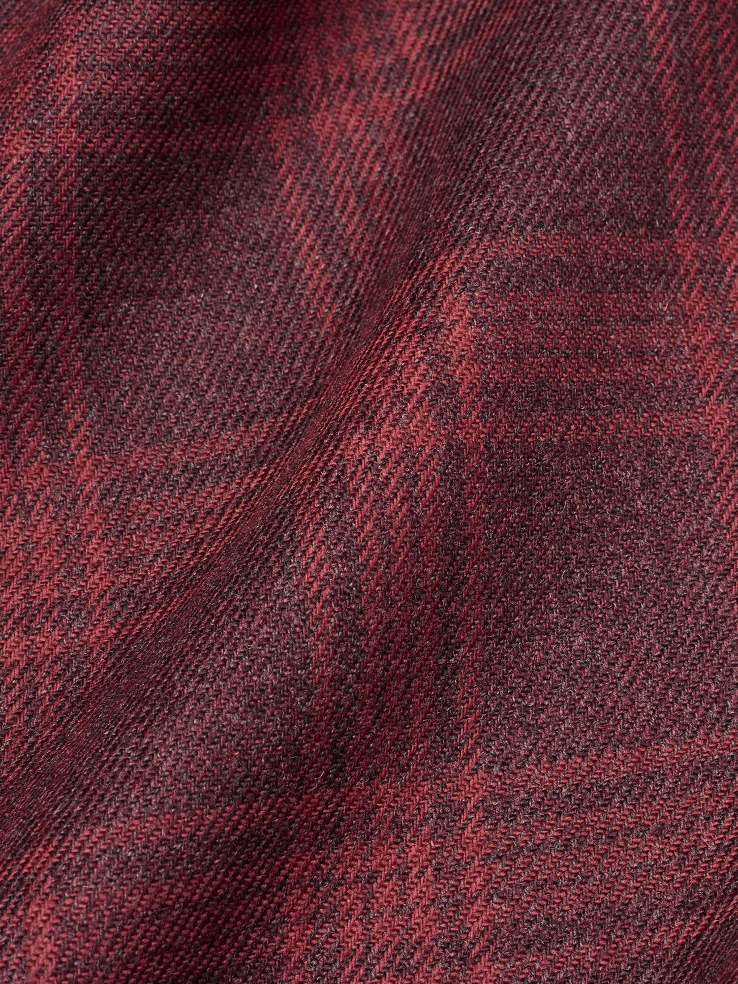 SARTORIA PARTENOPEA "Napoli2" Burgundy Prince of Wales Wool Unlined Jacket