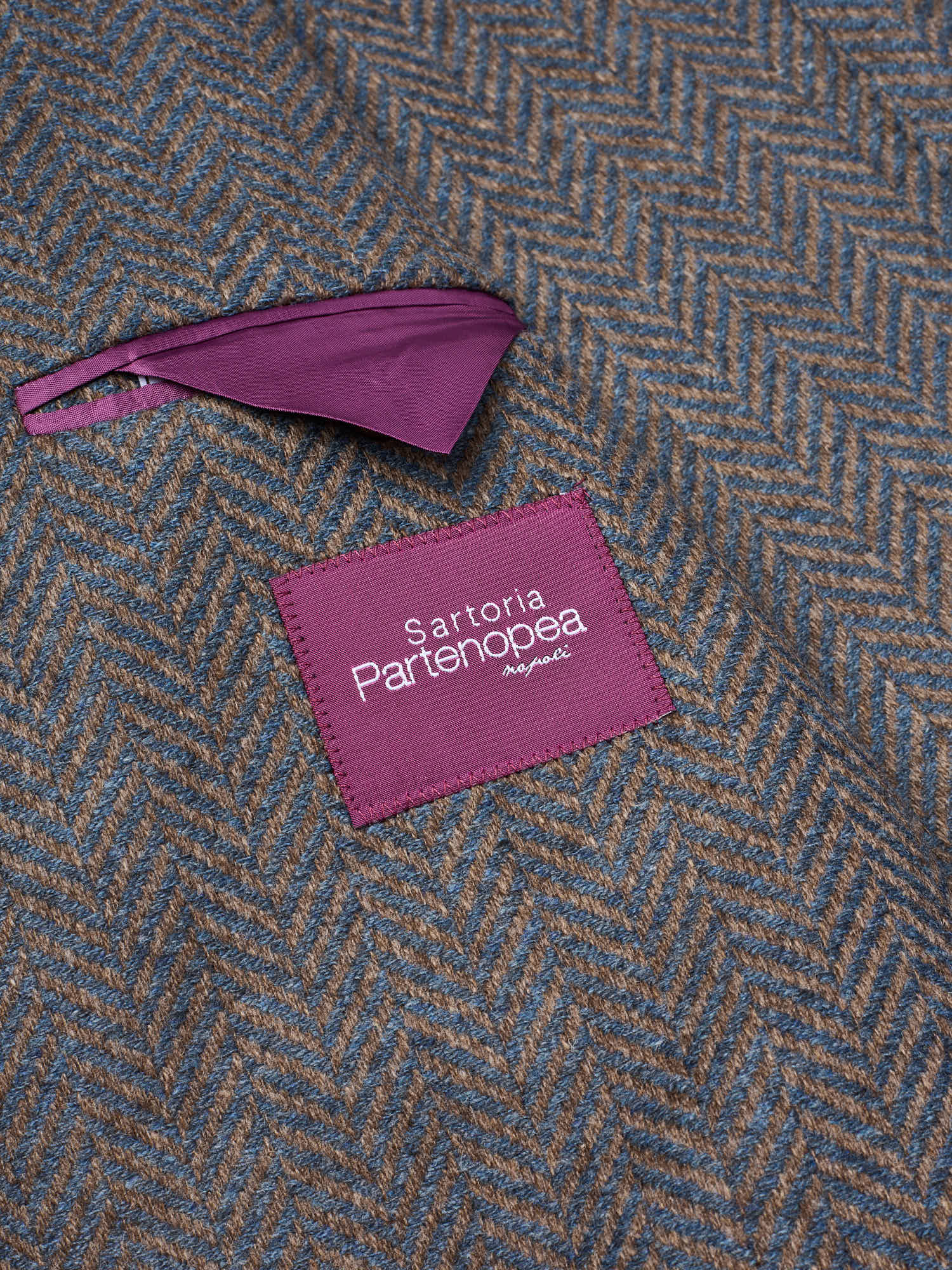 SARTORIA PARTENOPEA "Napoli2" Bottoli Wool-Cashmere Unlined Jacket