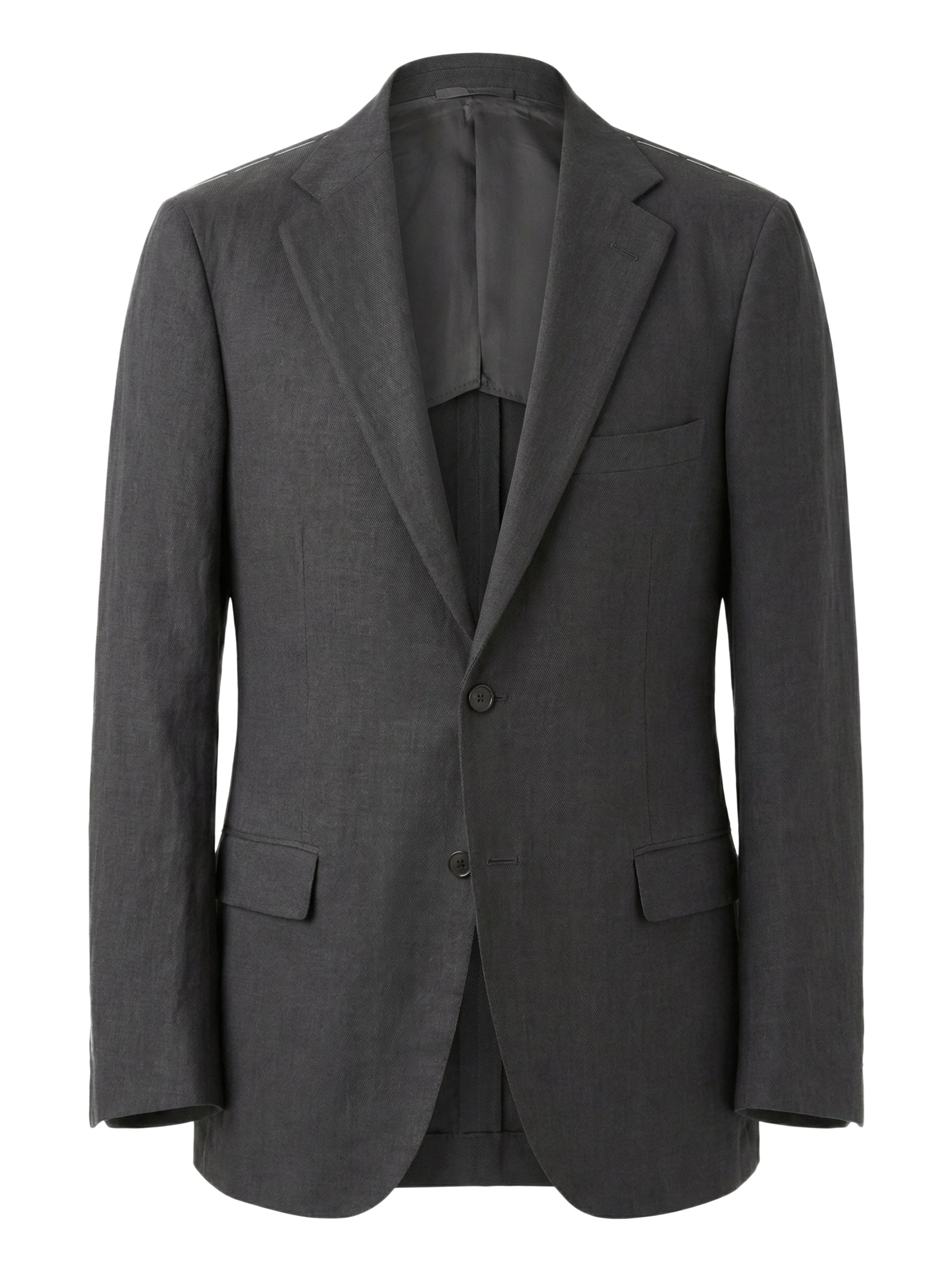Handmade SARTORIA PARTENOPEA Handmade Gray Cotton Twill Suit