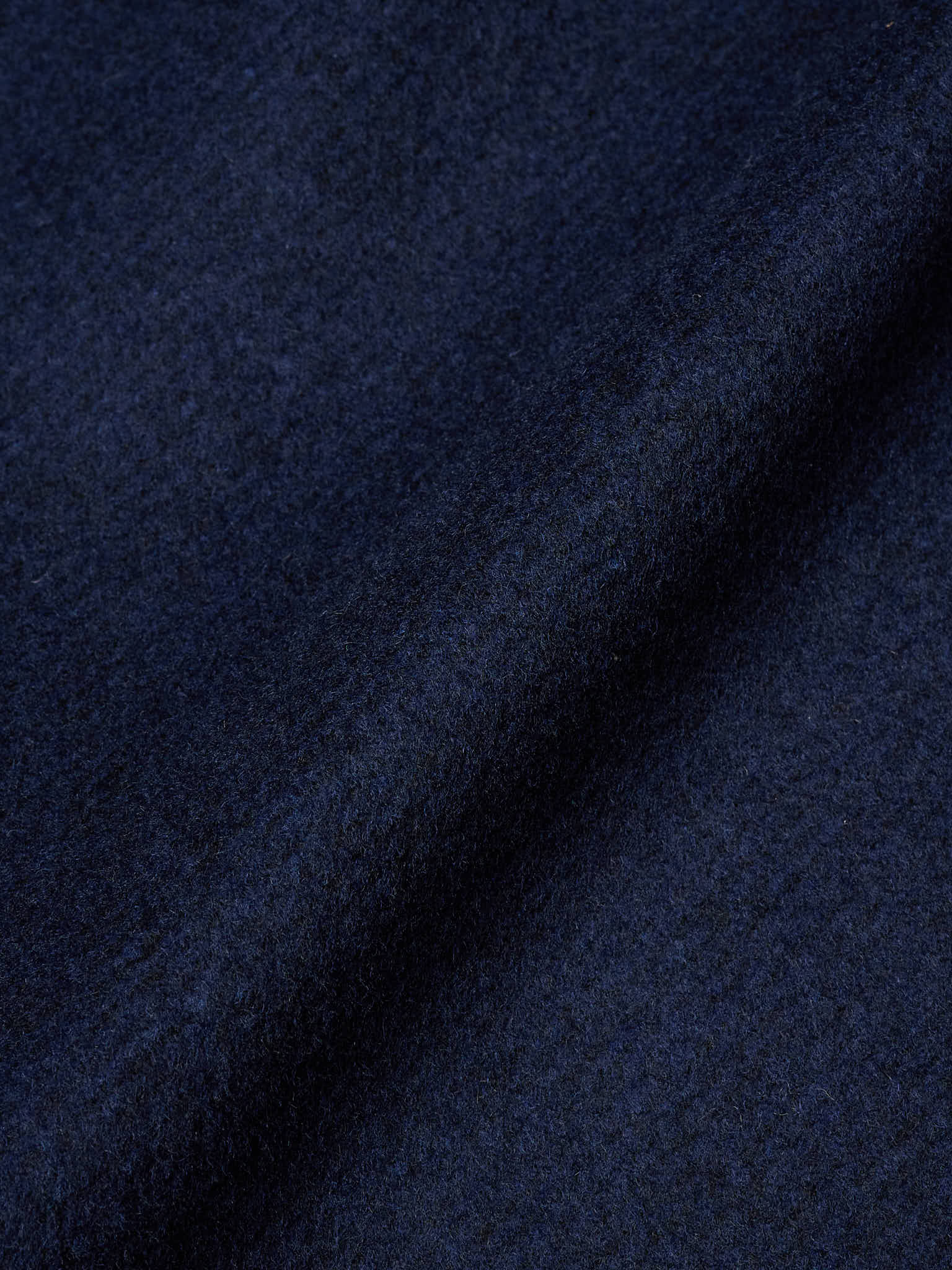 SARTORIA PARTENOPEA "Madison" Navy Blue Wool Unlined DB Jacket