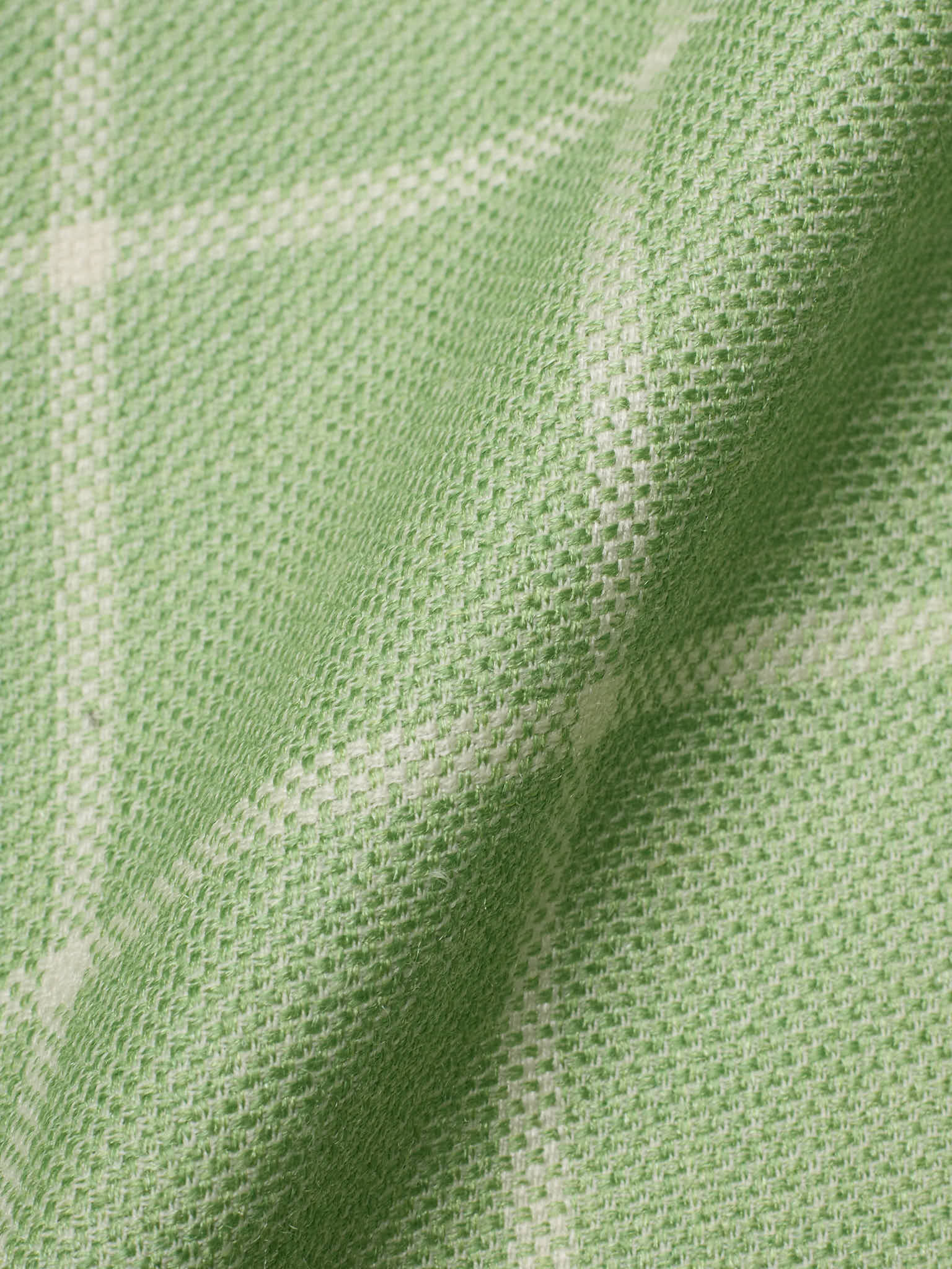 SARTORIA PARTENOPEA "Napoli2" Green Windowpane Wool Silk Linen Unlined Jacket