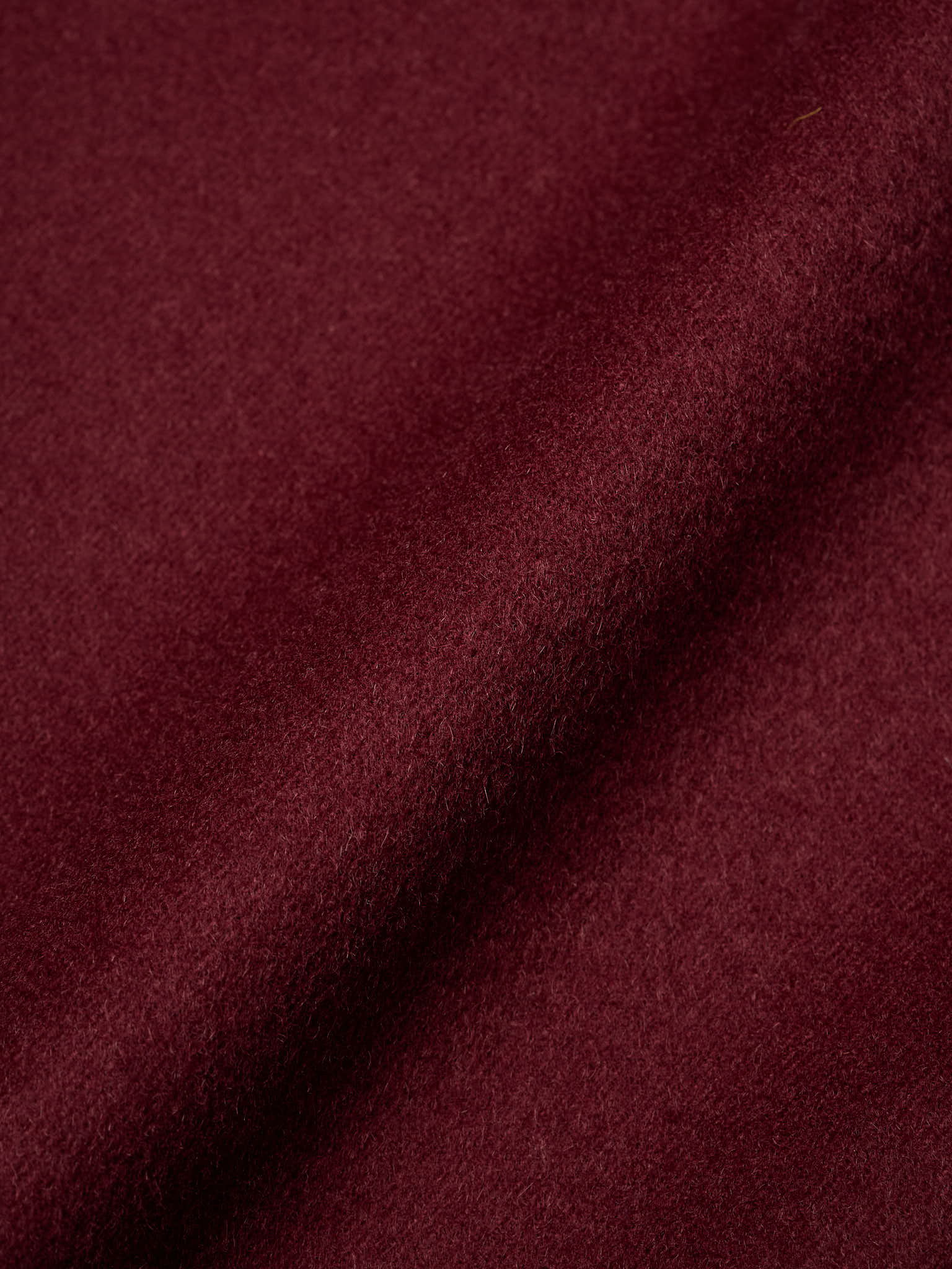 SARTORIA PARTENOPEA "Napoli" Burgundy Wool–Cashmere Unlined Jacket