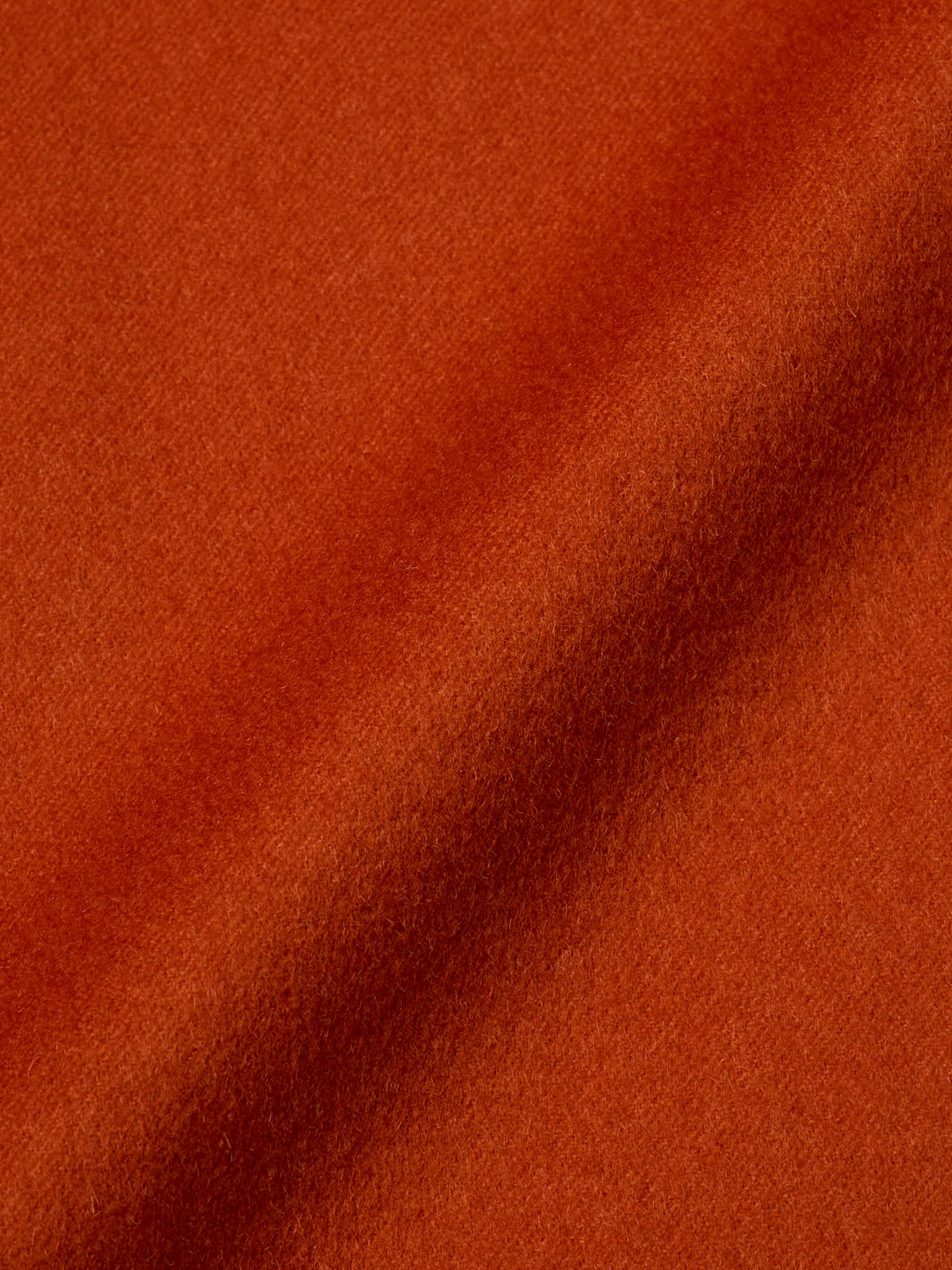 SARTORIA PARTENOPEA "Napoli" Orange Wool–Cashmere Unlined Jacket