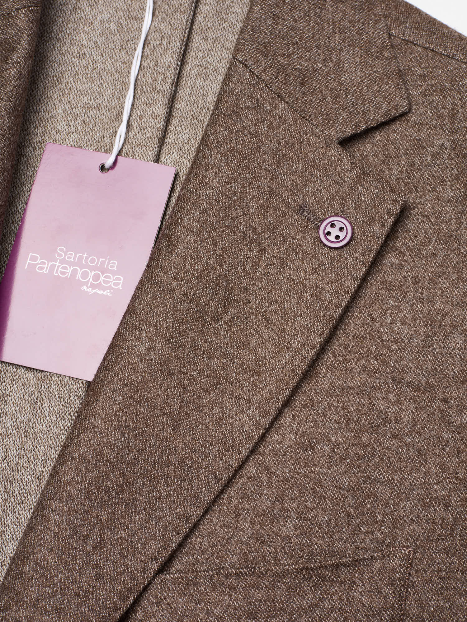 SARTORIA PARTENOPEA "Napoli2" Bottoli Wool Cashmere Unlined Jacket