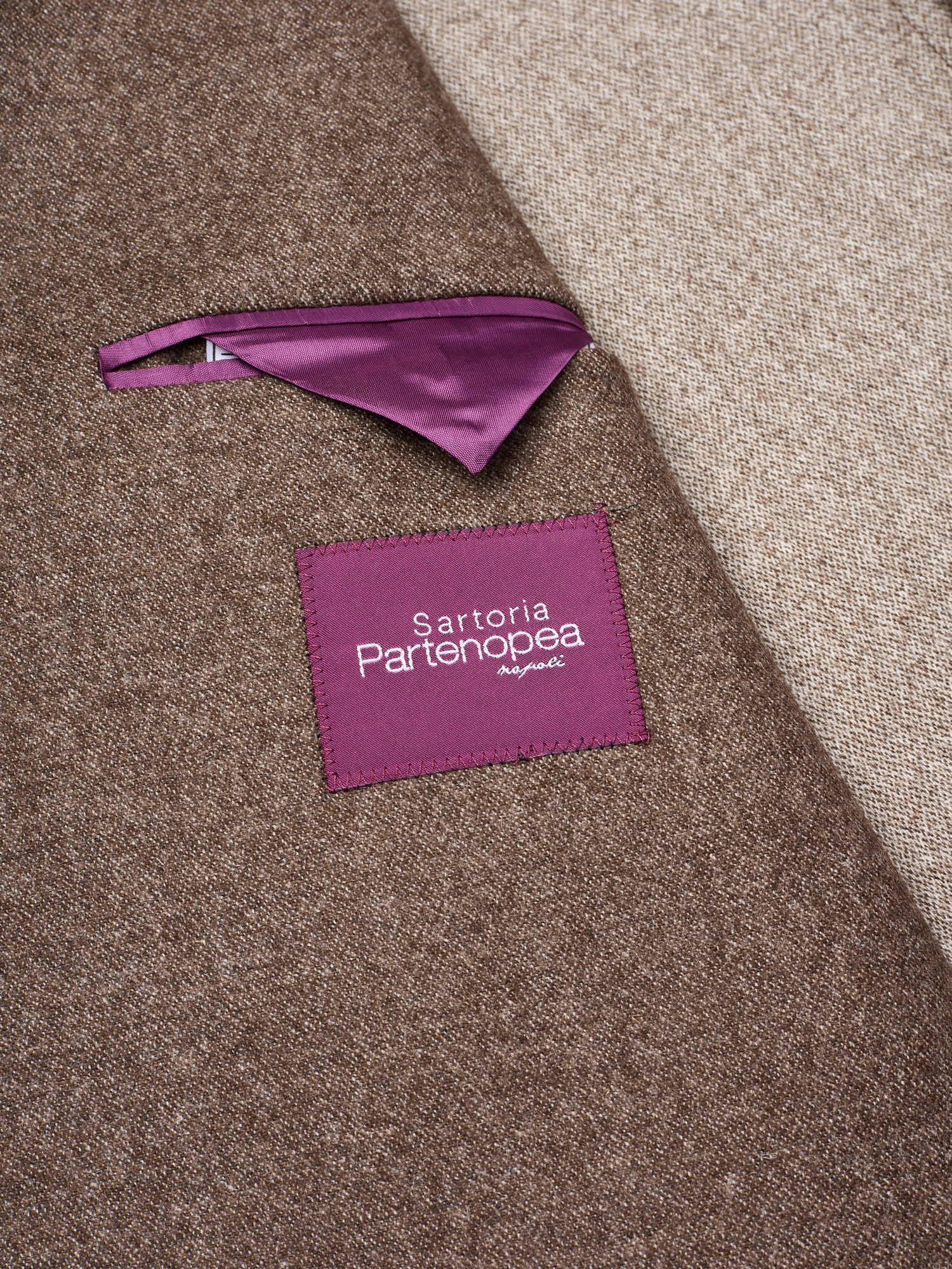 SARTORIA PARTENOPEA "Napoli2" Bottoli Wool Cashmere Unlined Jacket