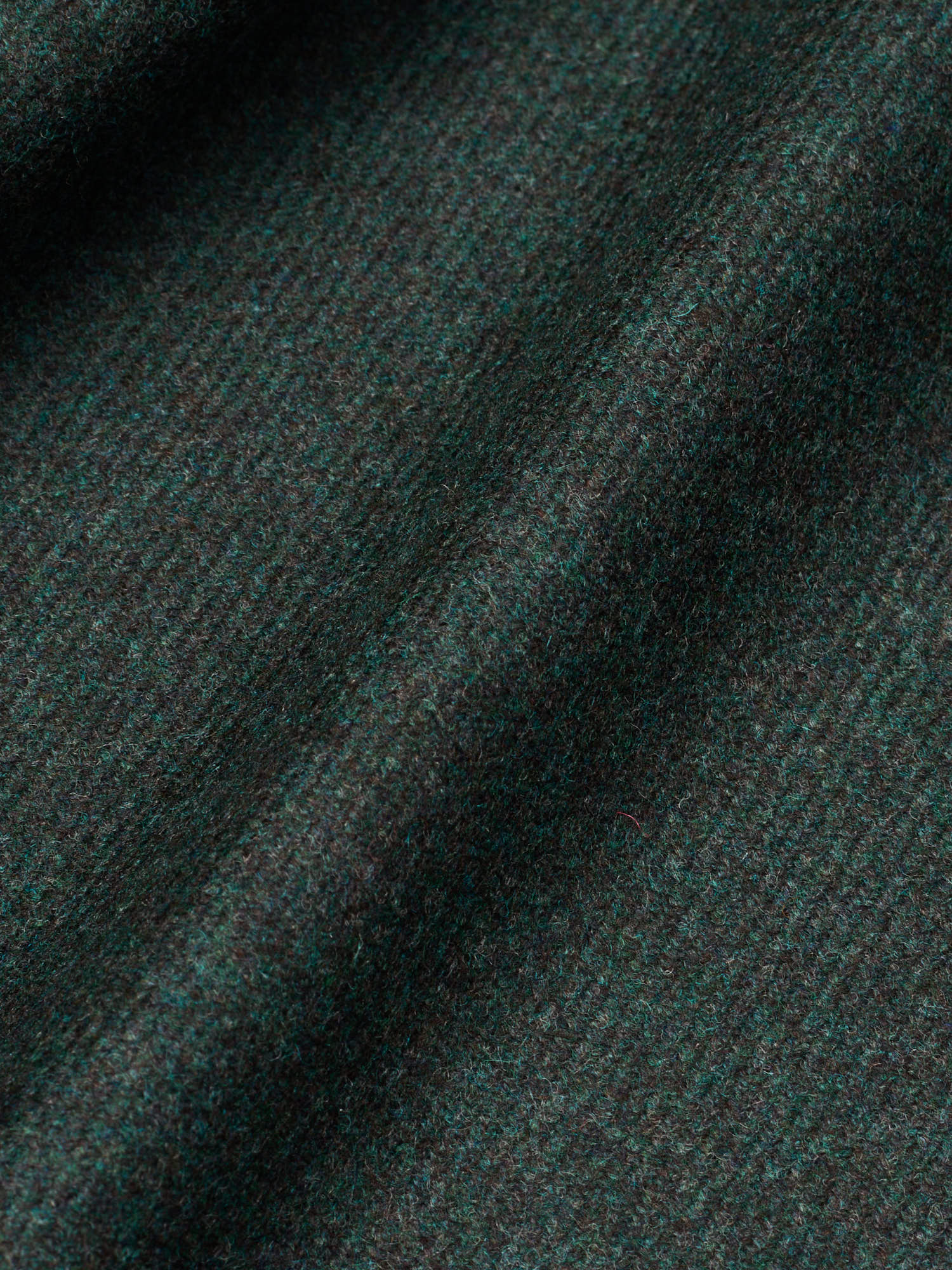 SARTORIA PARTENOPEA "Napoli6" Forest Green Wool Double Breasted Jacket