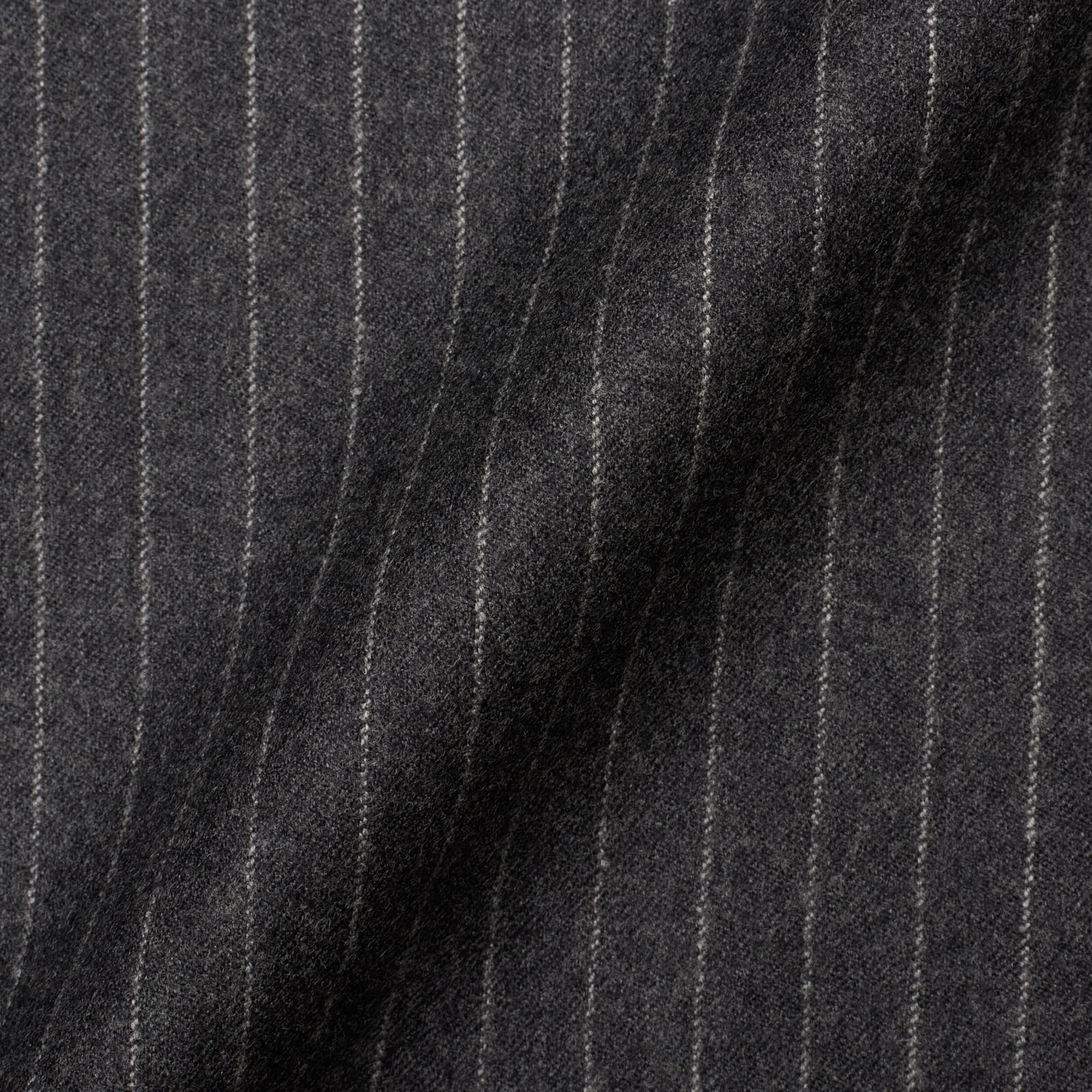 SARTORIA PARTENOPEA for VANNUCCI Gray Flannel Handmade Suit EU 52 NEW US 42
