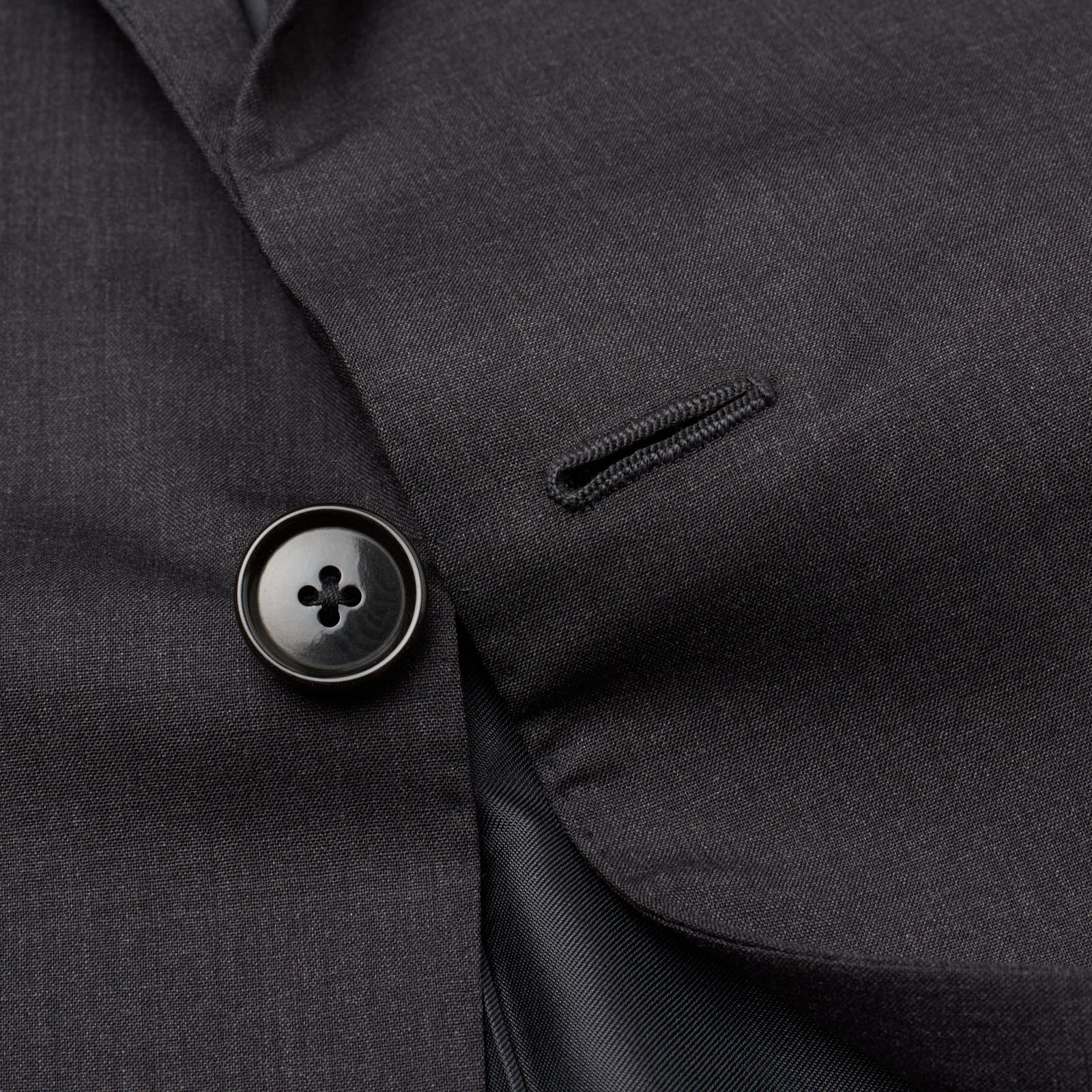 SARTORIA PARTENOPEA for VANNUCCI Gray Wool S150's Handmade Suit EU 54 NEW US 44