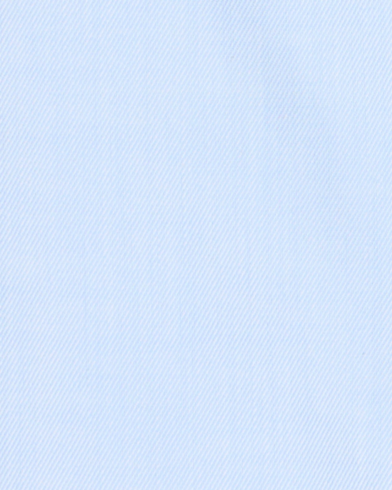 SARTORIA PARTENOPEA for Vannucci Blue Twill French Cuff Dress Shirt EU 45 NEW US 18