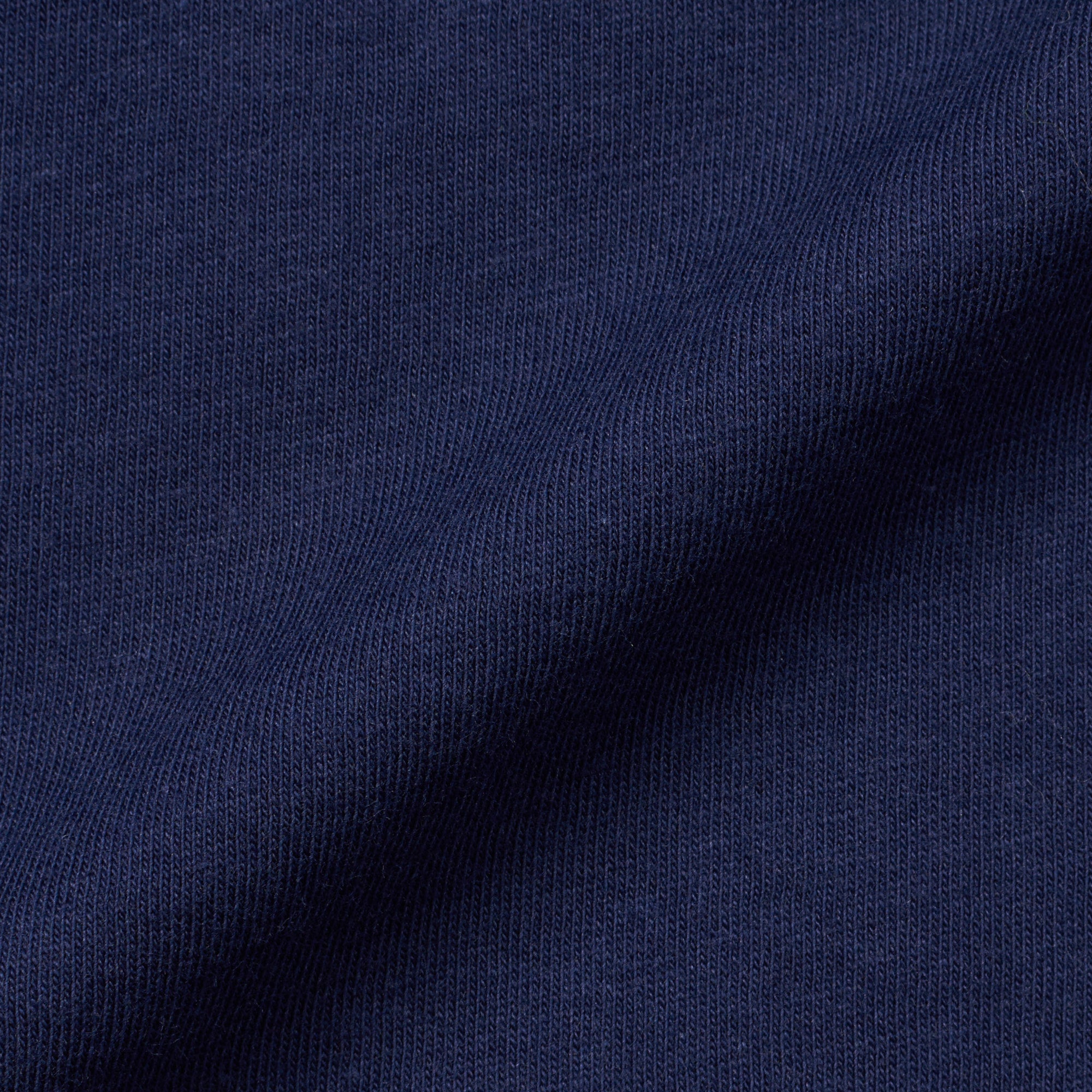 SARTORIO Napoli by KITON Navy Blue Cotton Jersey Short Sleeve Polo Shirt NEW