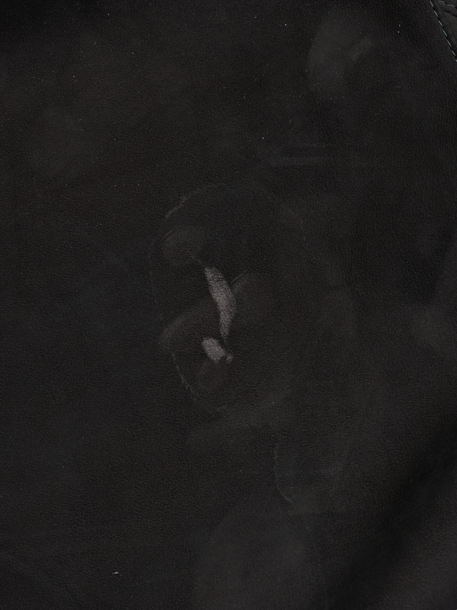 SERAPHIN Black Goat Suede Leather Cardigan Jacket Blouson