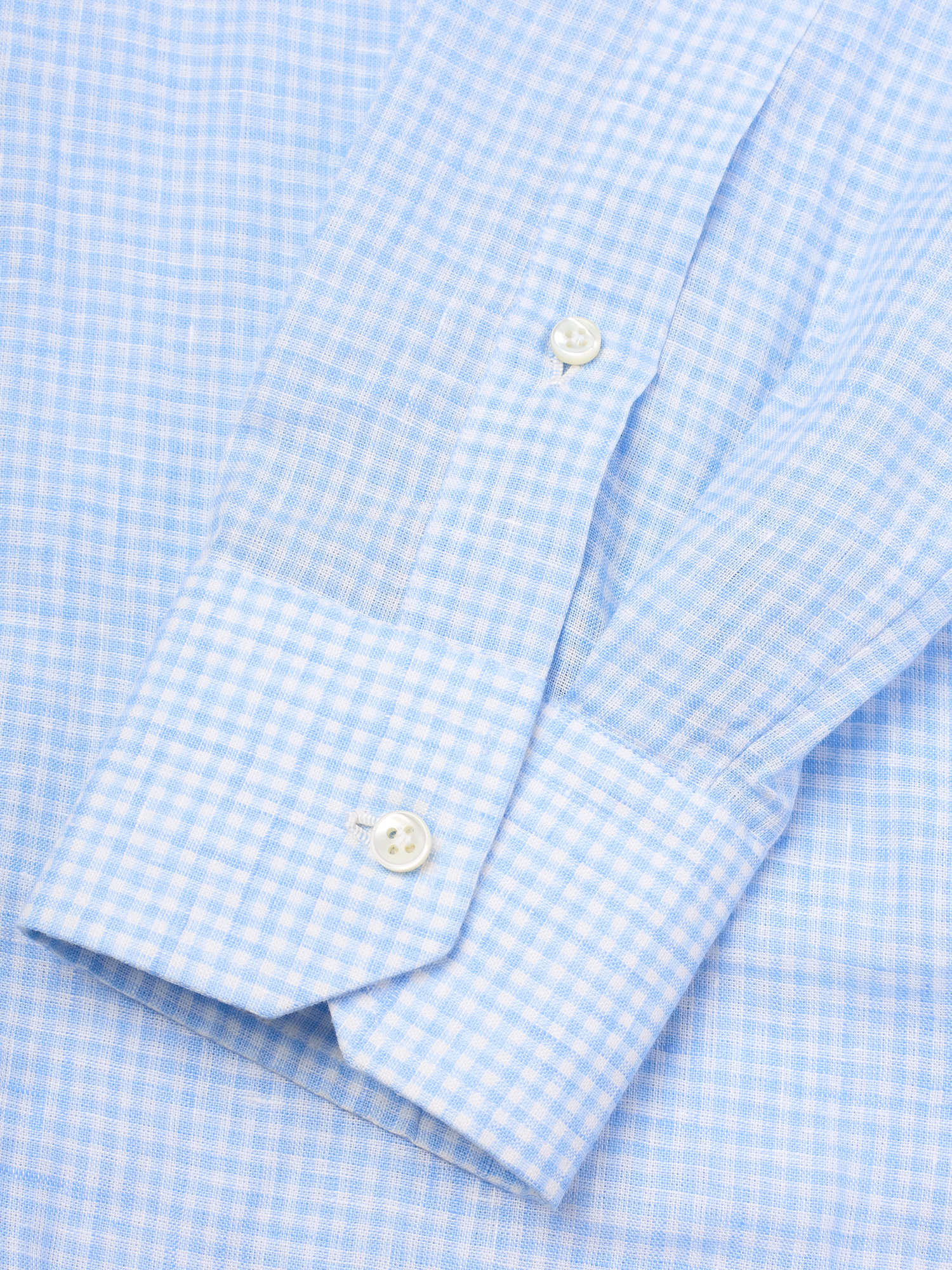 SIMONE ABBARCHI Firenze Bespoke Blue Plaid Button-Down Shirt US 16.5 NEW EU 42