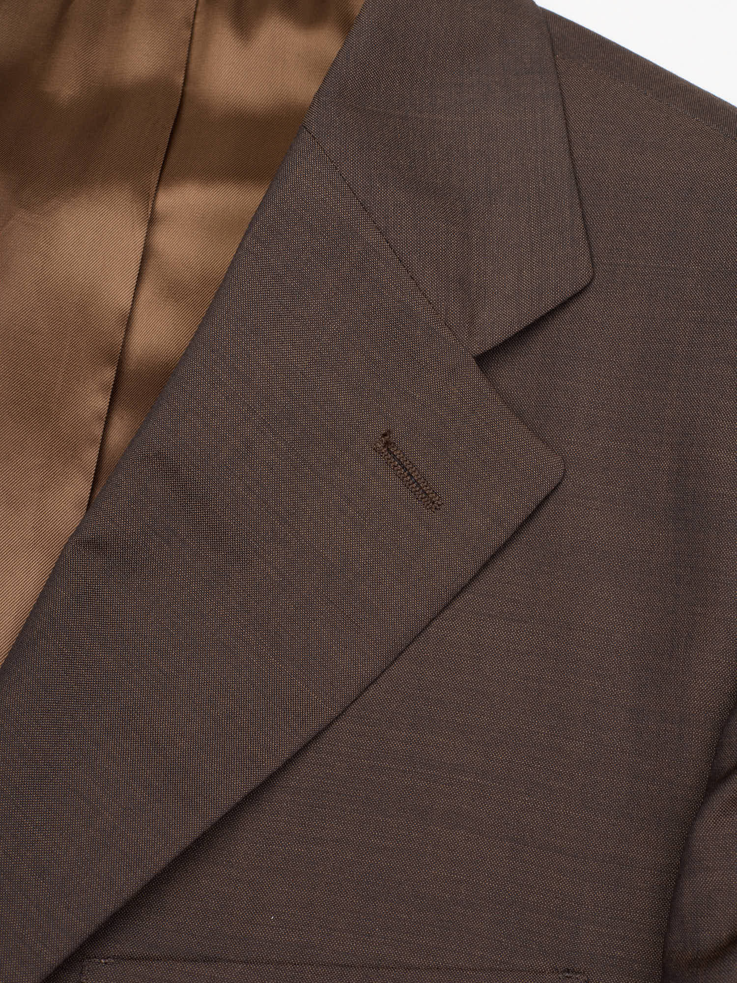 SIR WILSON Dark Brown Wool Suit