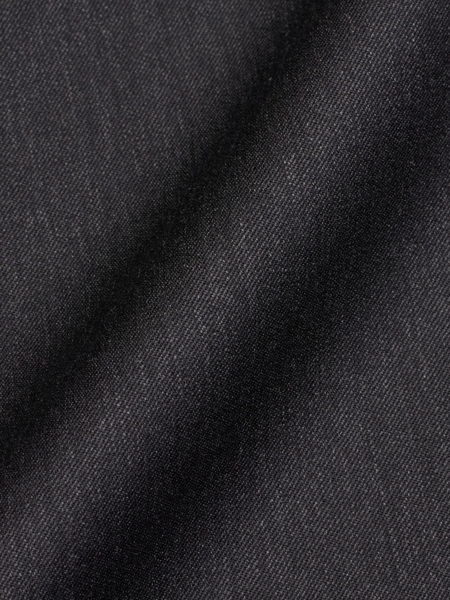 SIR WILSON Dark Gray Loro Piana Winter Tasmanian Super 120s Wool Suit Extra Long
