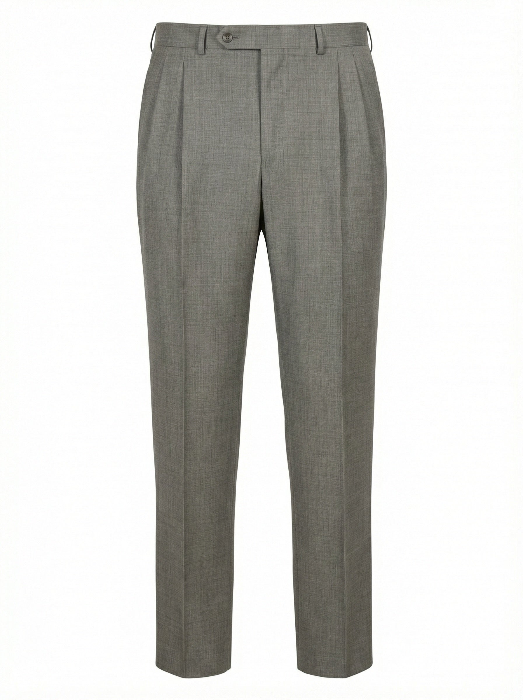 SIR WILSON Gray Loro Piana Super 120's Tasmanian Wool Hand Tailored Suit