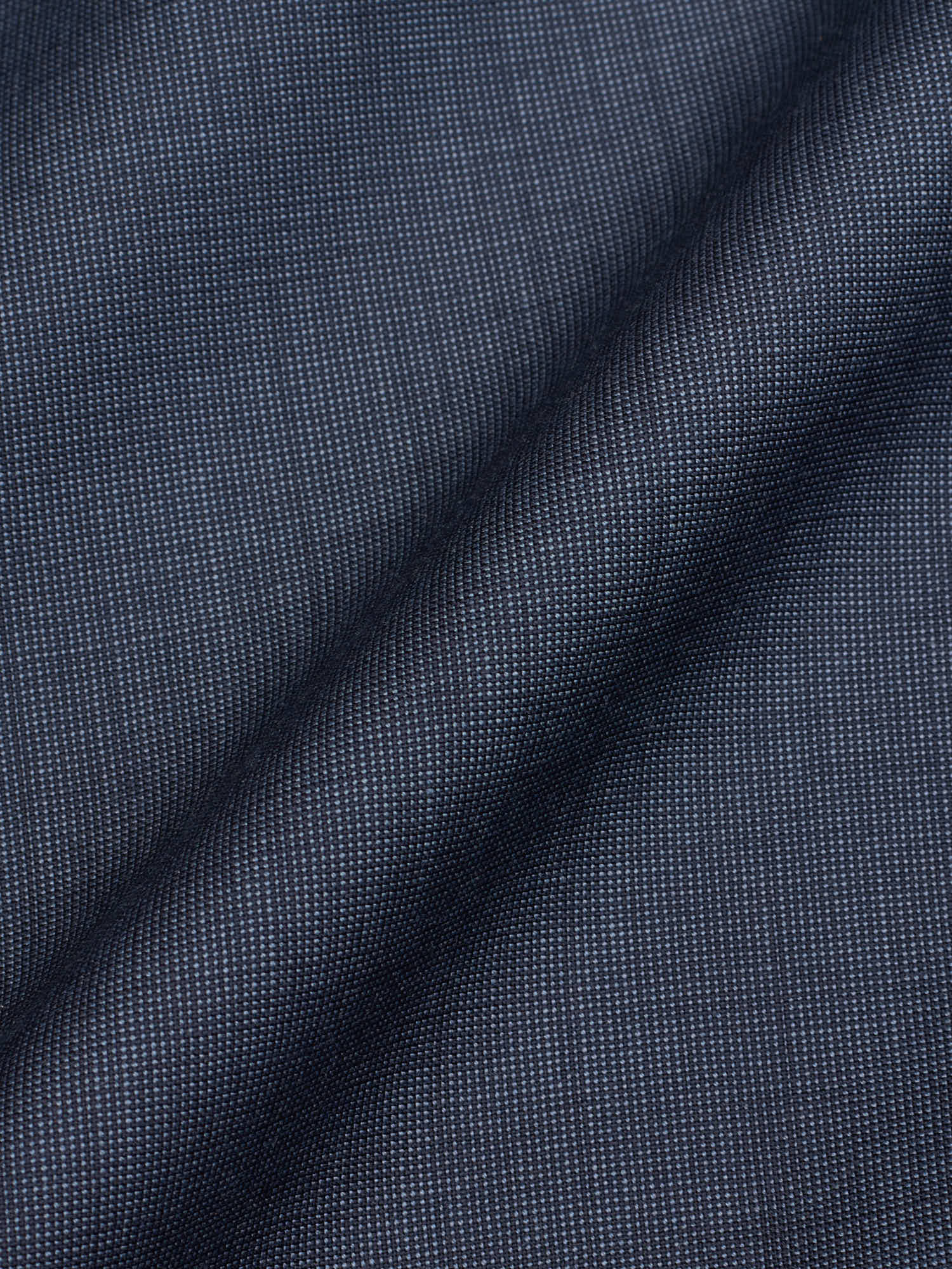 SIR WILSON Handmade Dark Blue Birdseye Wool Suit