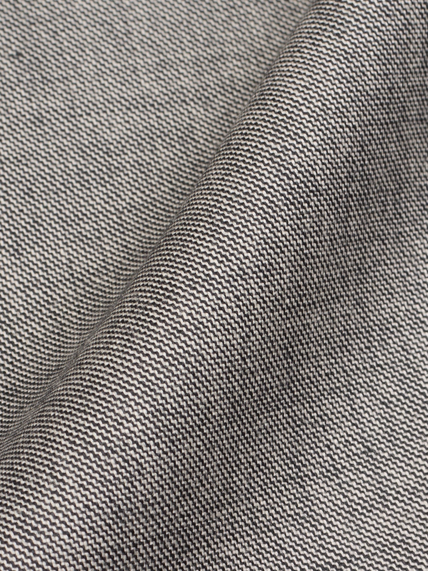 CASTANGIA For Sir Wilson Handmade Gray Sharkskin Wool Suit
