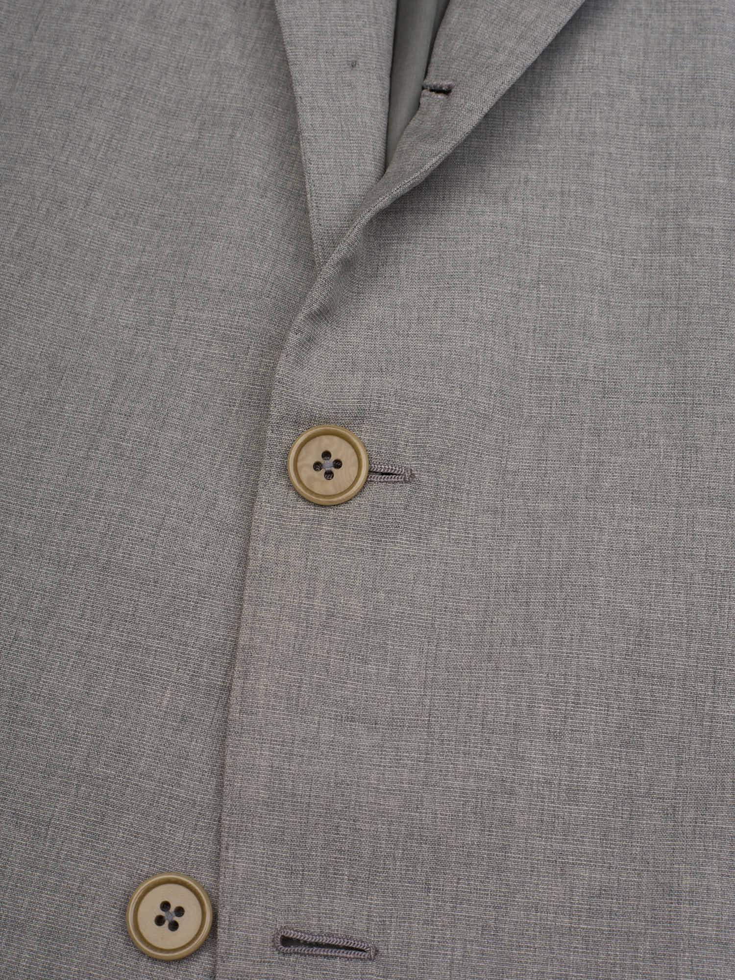 SIR WILSON Torino Handmade Gray Wool Business Suit