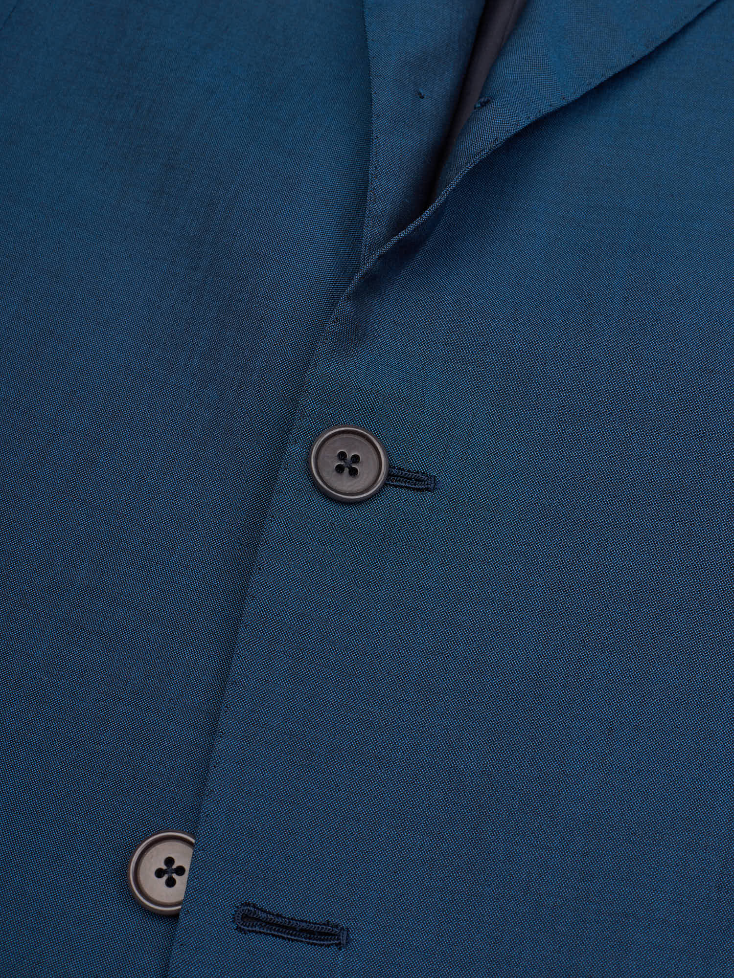 CASTANGIA for Sir Wilson Torino Handmade Navy Blue Wool–Mohair Suit