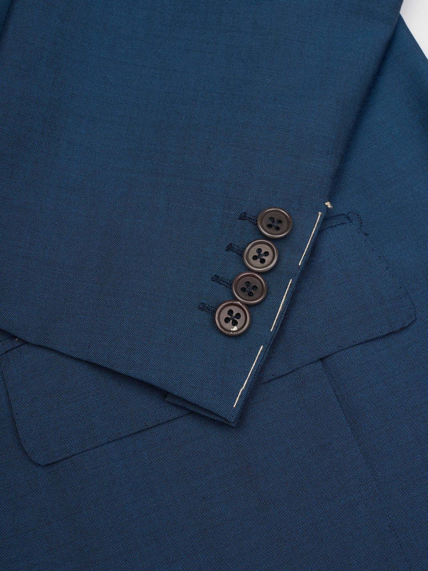 CASTANGIA for Sir Wilson Torino Handmade Navy Blue Wool–Mohair Suit