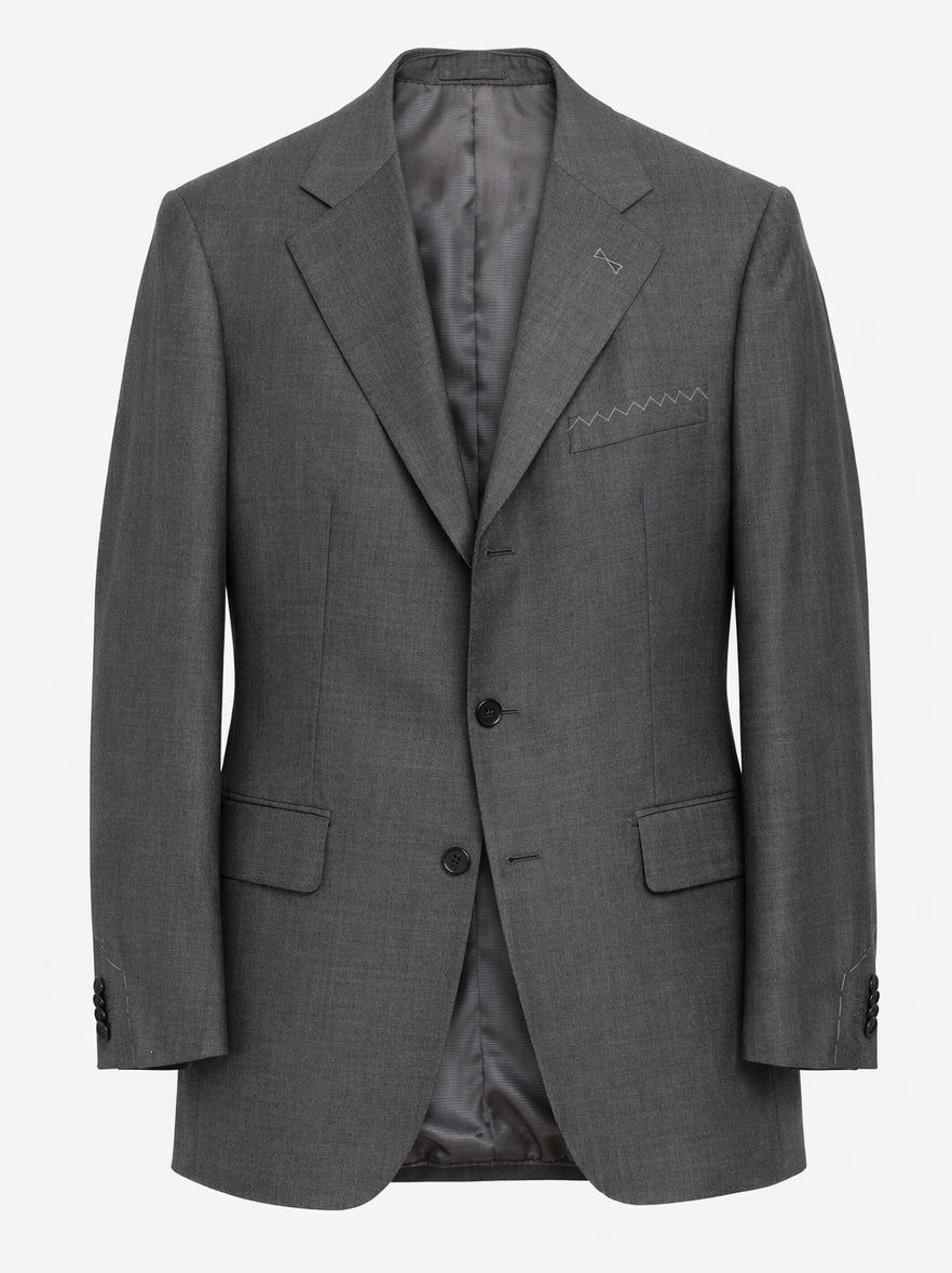 SIR WILSON Torino Gray Wool Business Suit
