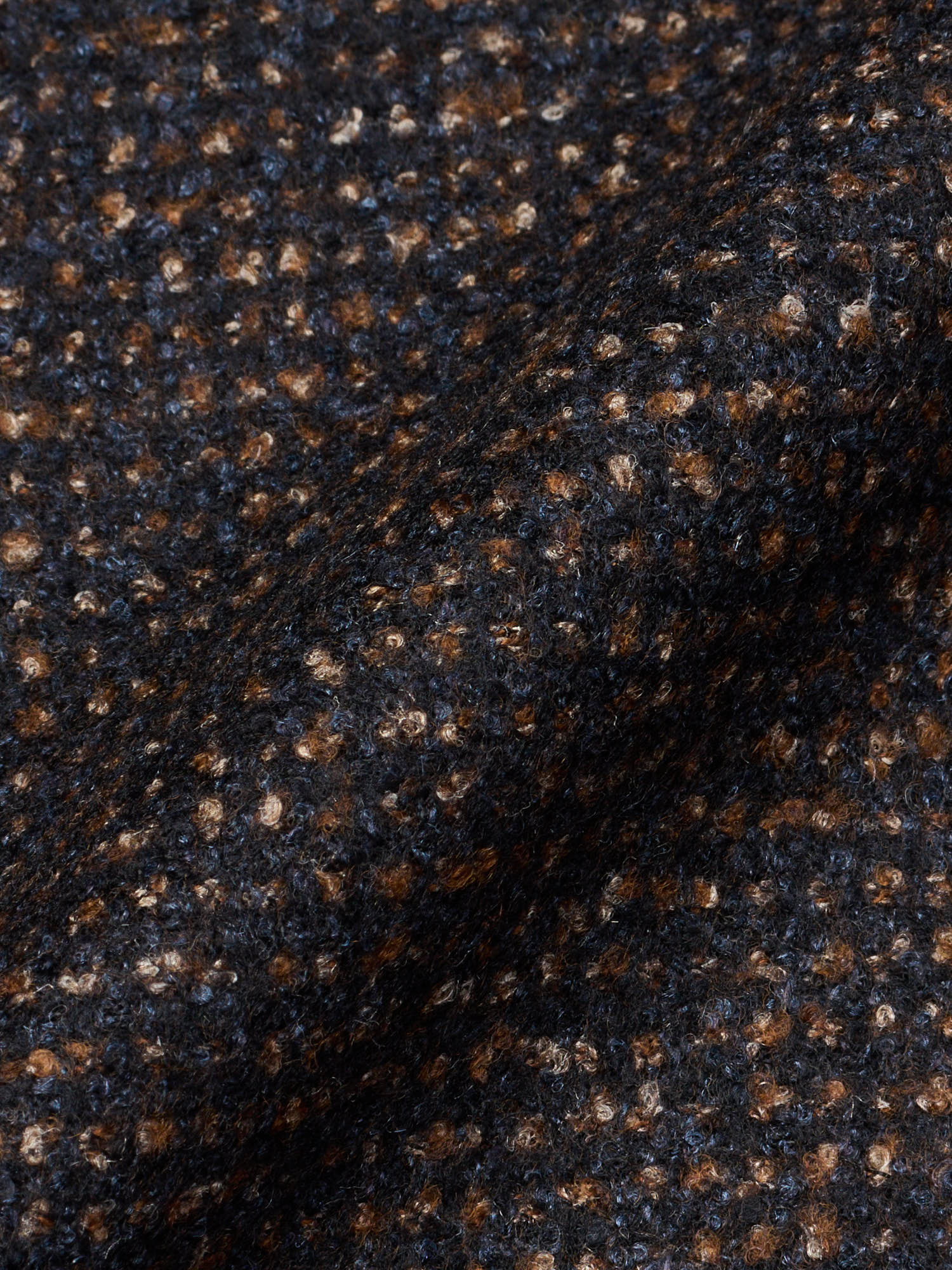 STILE LATINO "Guleo" Brown Wool-Silk-Linen Blazer Slim Fit Jacket