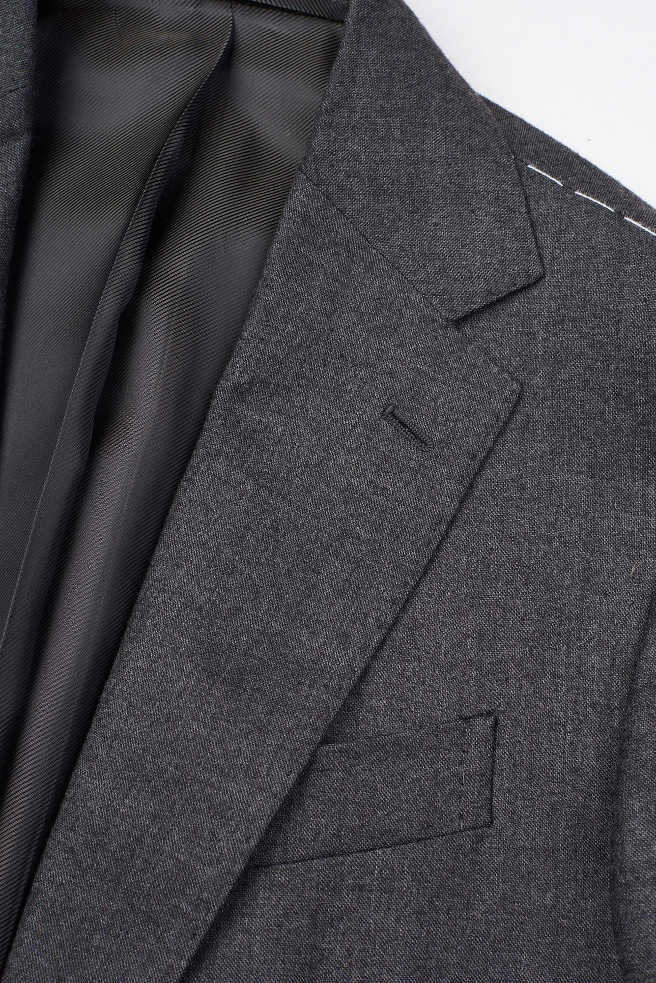 STILE LATINO "Vincenzo" Gray Wool-Cashmere Suit Slim Fit