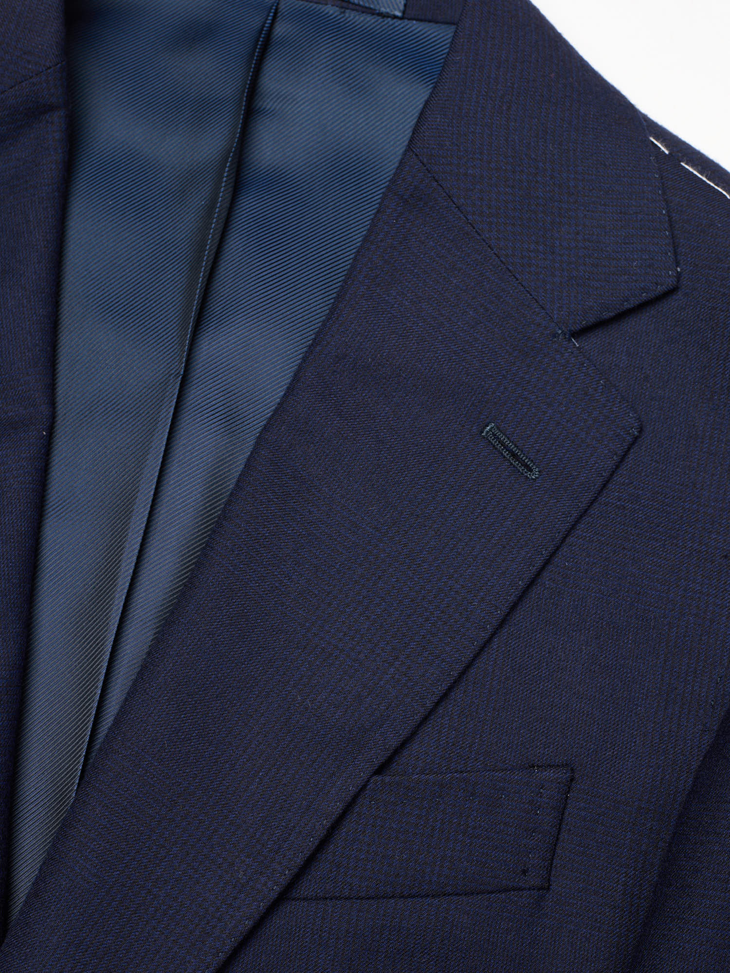 STILE LATINO "Vincenzo" Navy Wool-Cashmere Suit Slim Fit