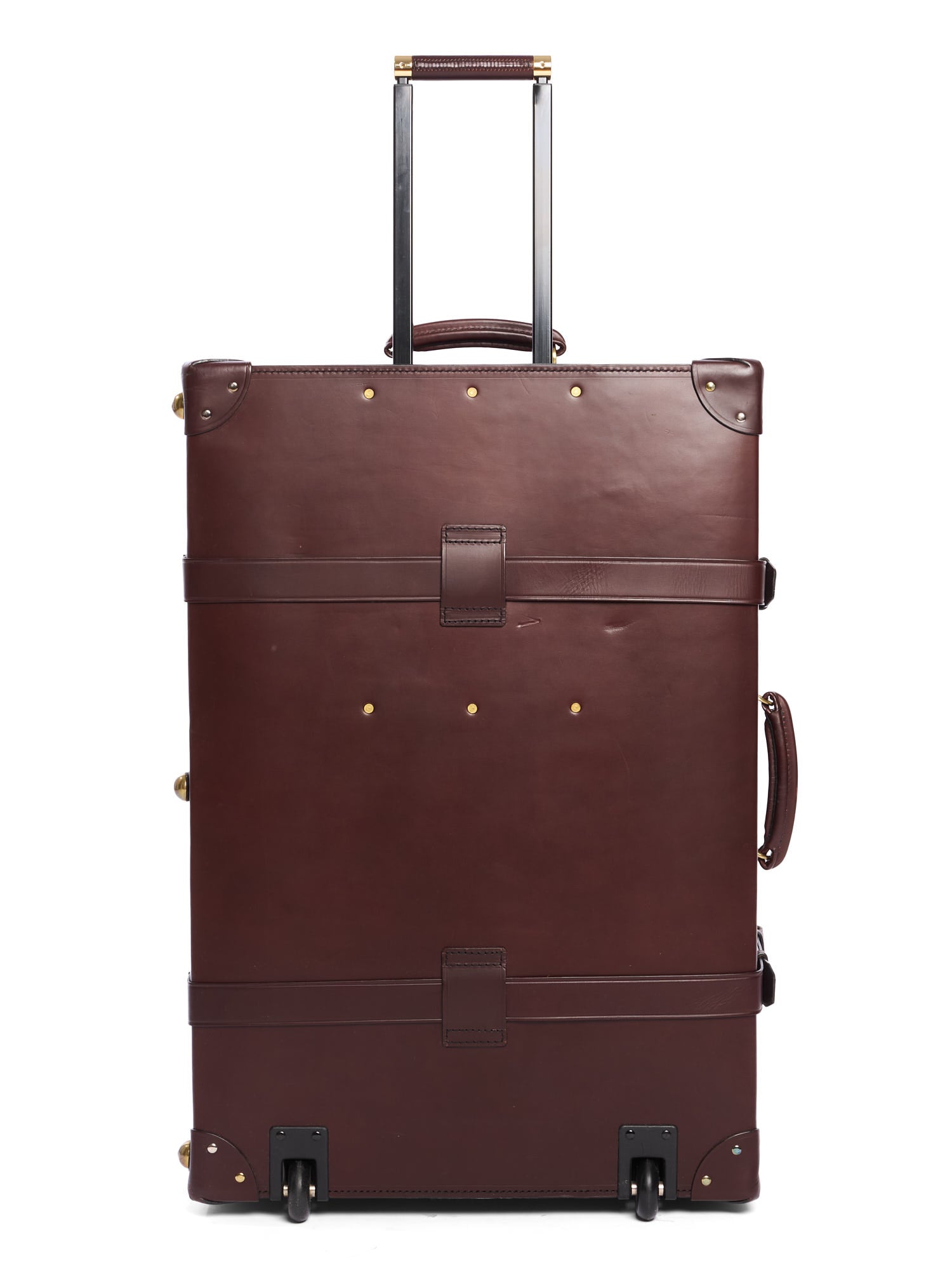 SWAINE "CHESTERFORD" Handmade Bridle Leather Trolly Suitcase 28"