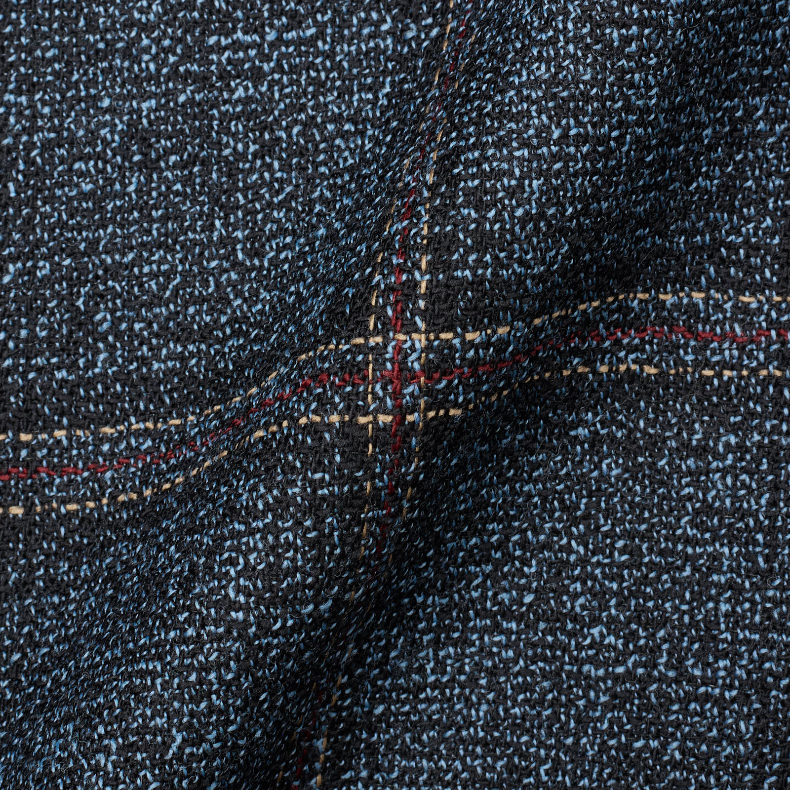 SARTORIA PARTENOPEA Blue Plaid Wool Unlined DB Jacket EU 48 NEW US 38  Current Model