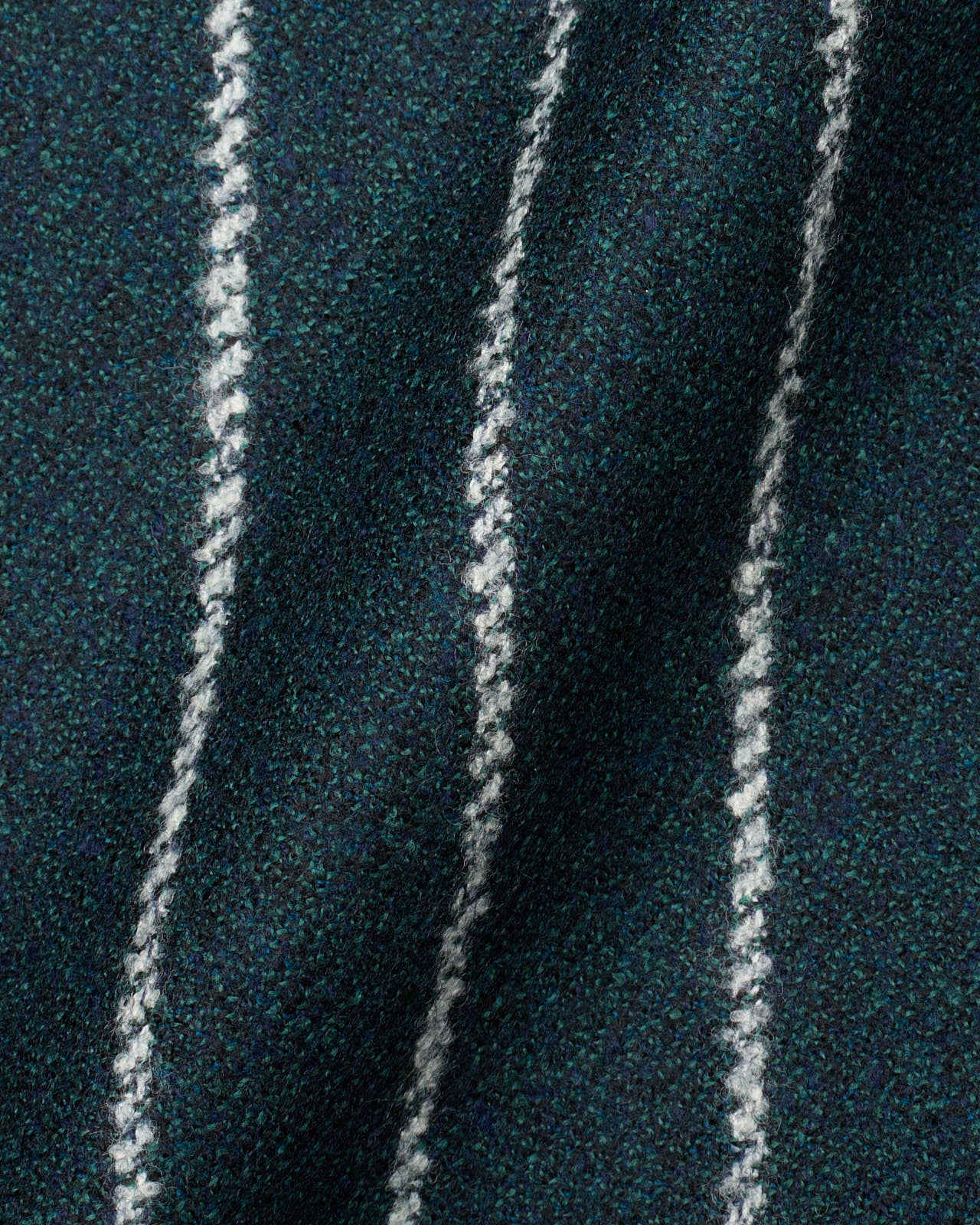 SARTORIA PARTENOPEA Bottle Green Striped Wool Jacket NEW Current Model