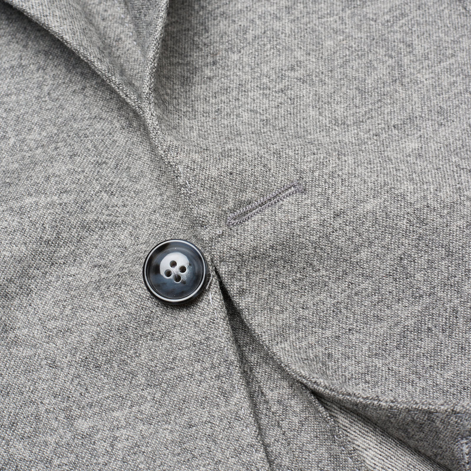 SARTORIA PARTENOPEA Gray Wool-Cashmere Unlined Jacket NEW  Current Model