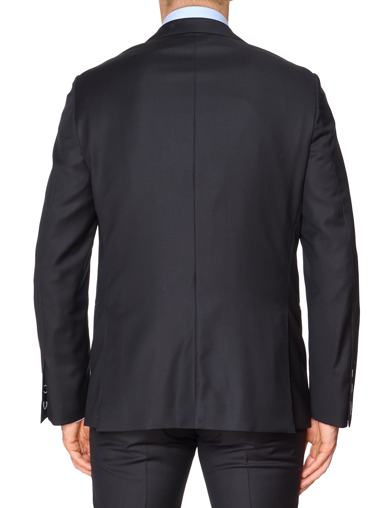 RAFFAELE CARUSO "Norma" Black Loro Piana 150's Tasmaninan Wool Suit
