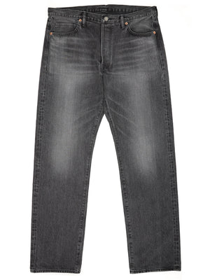 THE REAL MCCOY'S 996BK Gray Denim Cotton Selvedge Jeans