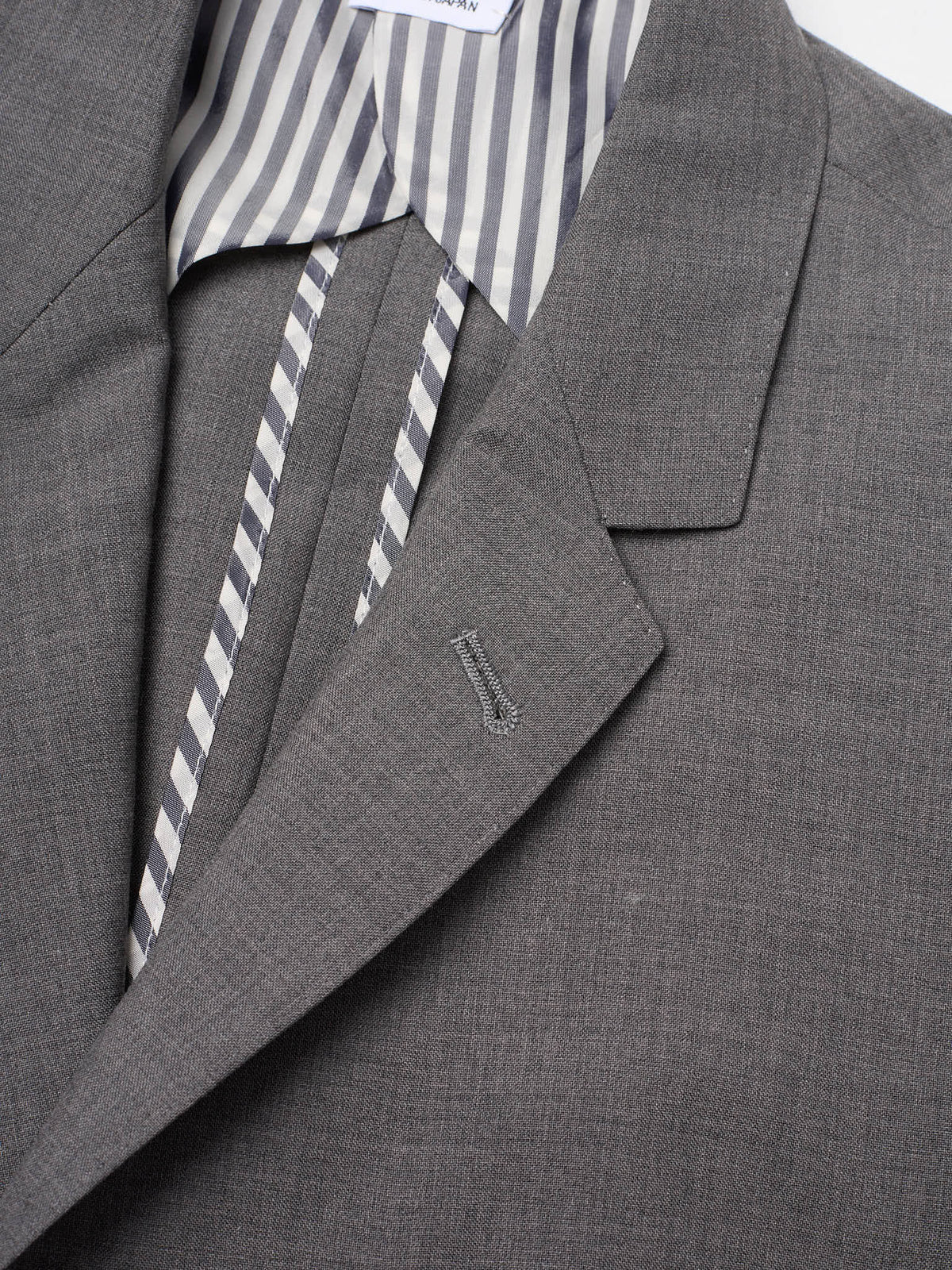 THOM BROWNE New York Gray Wool 4-Bar Sport Jacket Blazer NEW