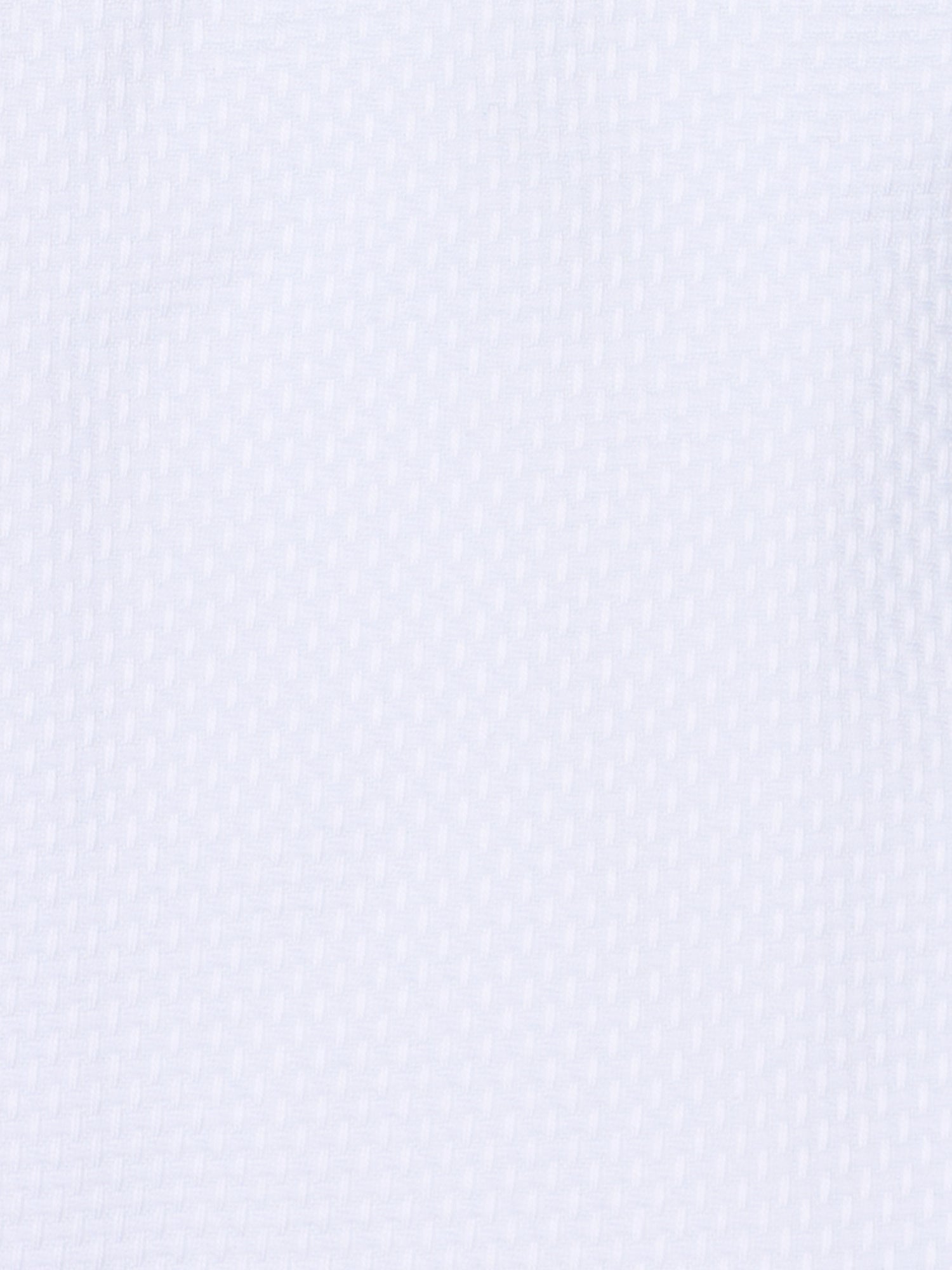 TRUZZI White Micro-Pattern Cotton French Cuff Dress Shirt