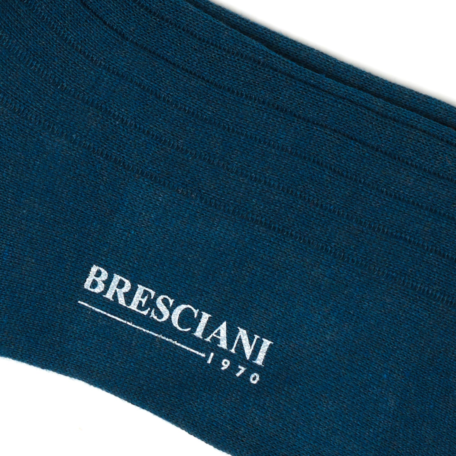 BRESCIANI Recycled Cotton Blend Mid Calf Length Socks M-L