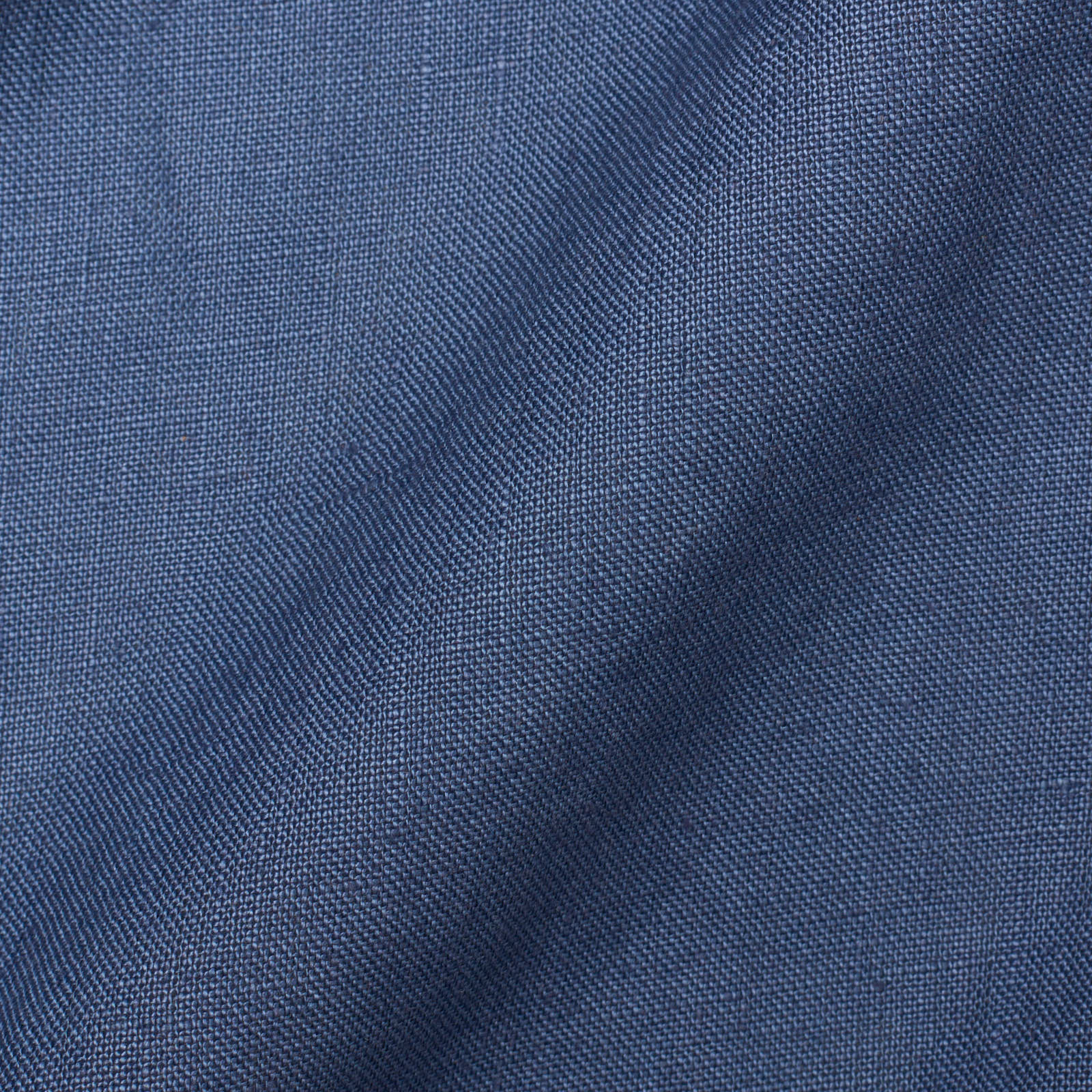 VANNUCCI Milano Blue Linen Half Lined Jacket Blazer EU 50 NEW US 40