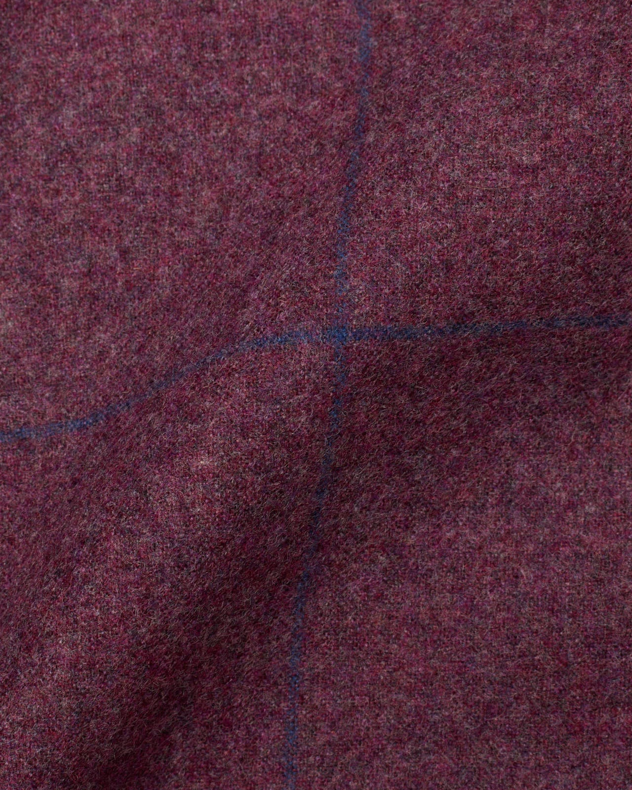 VANNUCCI Purple Windowpane Wool-Cashmere Jacket EU 48 NEW US 38