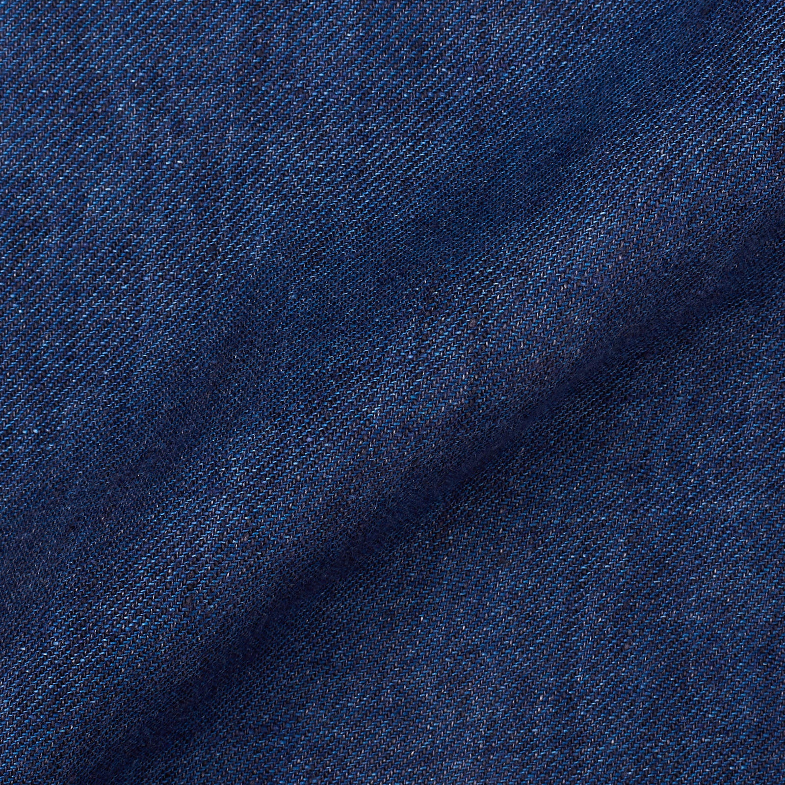 VINCENZO DI RUGGIERO Blue Linen Unlined Lightweight Field Safari Shirt Jacket NEW M VINCENZO DI RUGGIERO