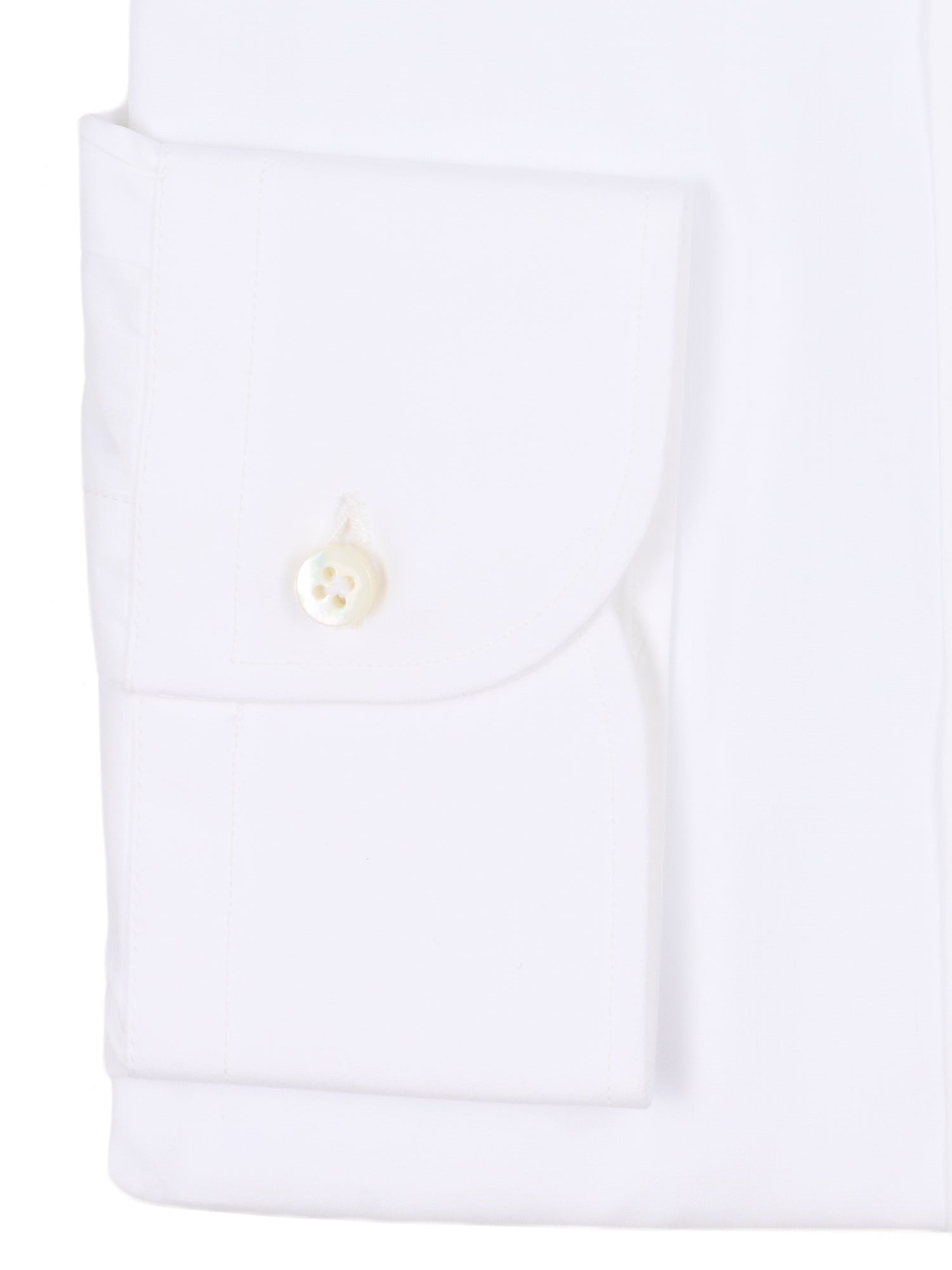 VINCENZO DI RUGGIERO Handmade White Cotton Dress Shirt